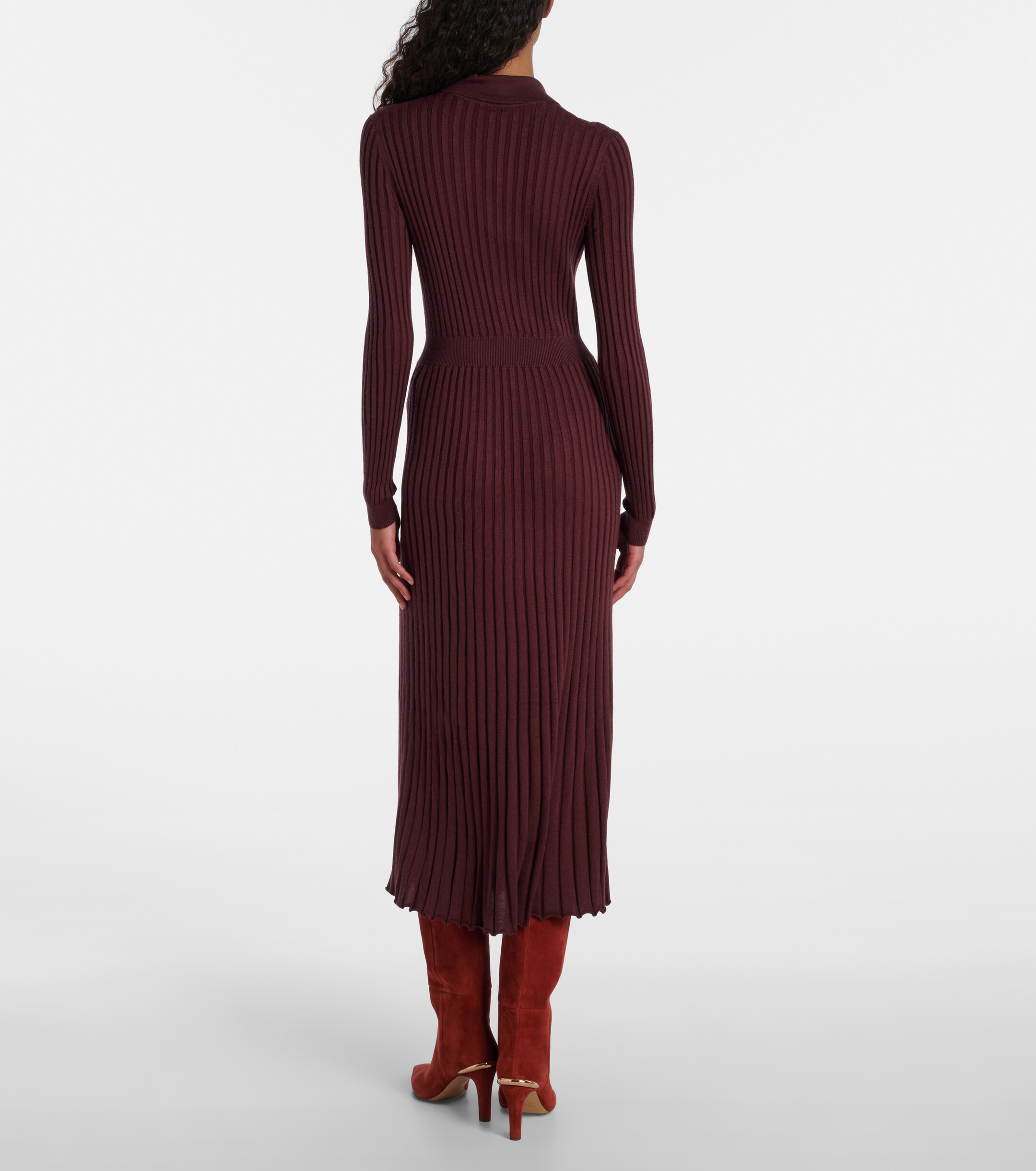 Gabriela Hearst Ardor cashmere and silk maxi dress
