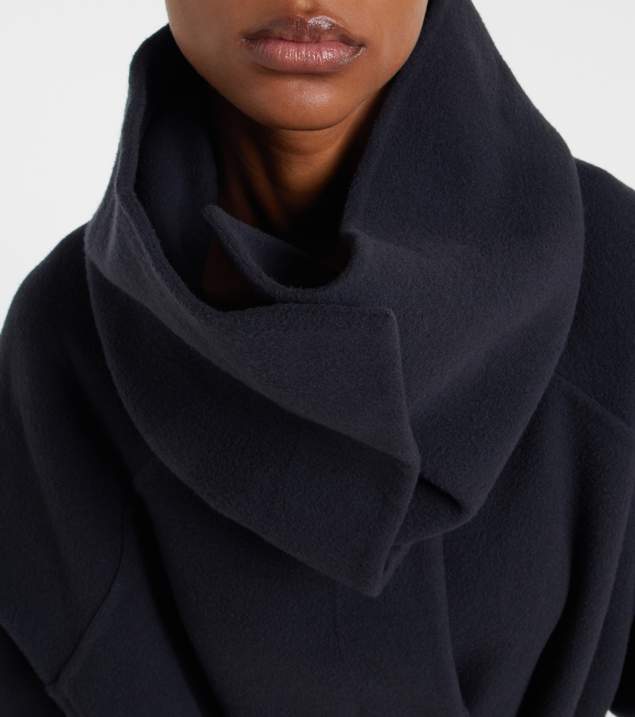 Calvin Klein Collection Liza wool and cashmere overcoat