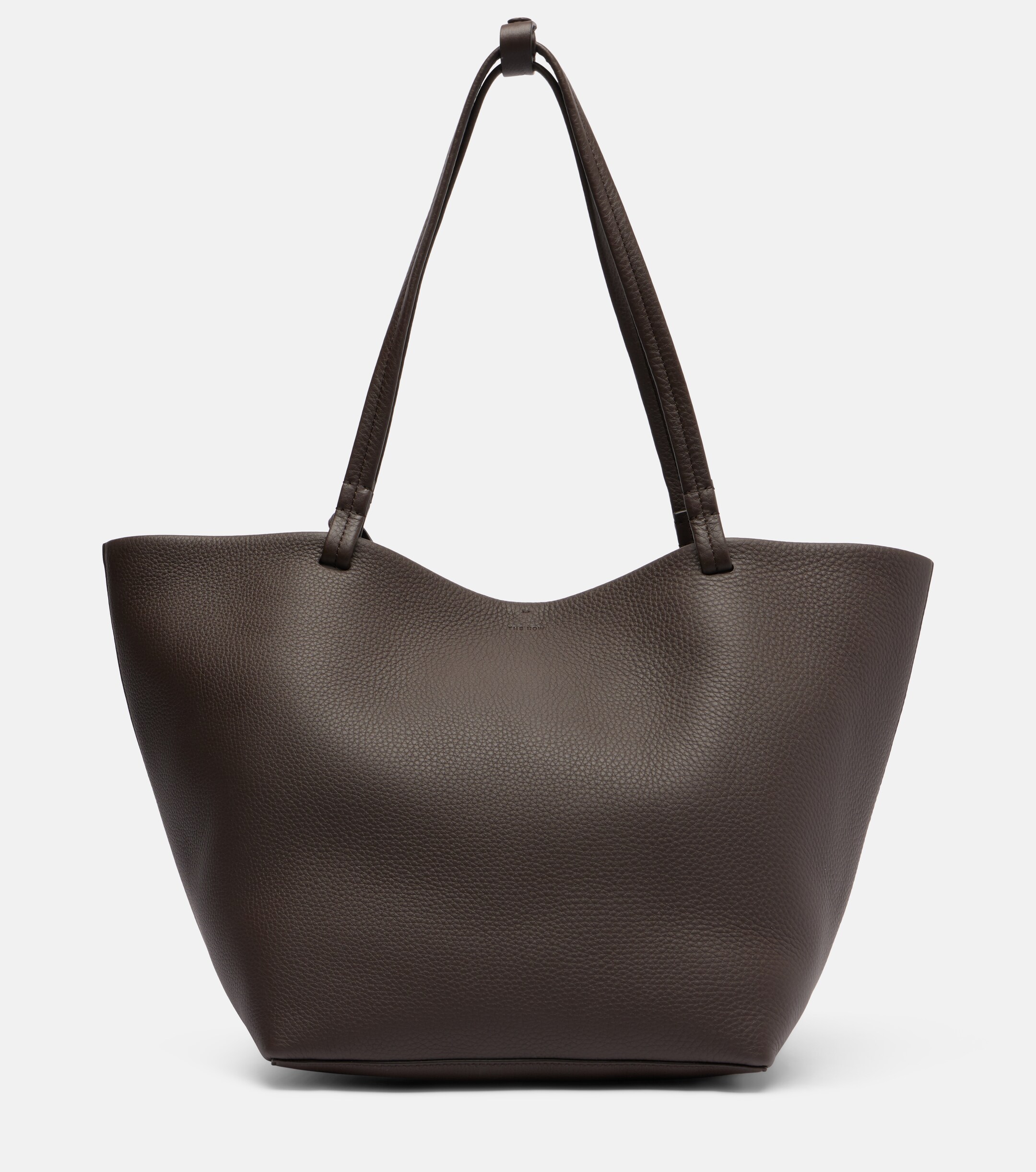 The Row Park Tote Three leather shopper