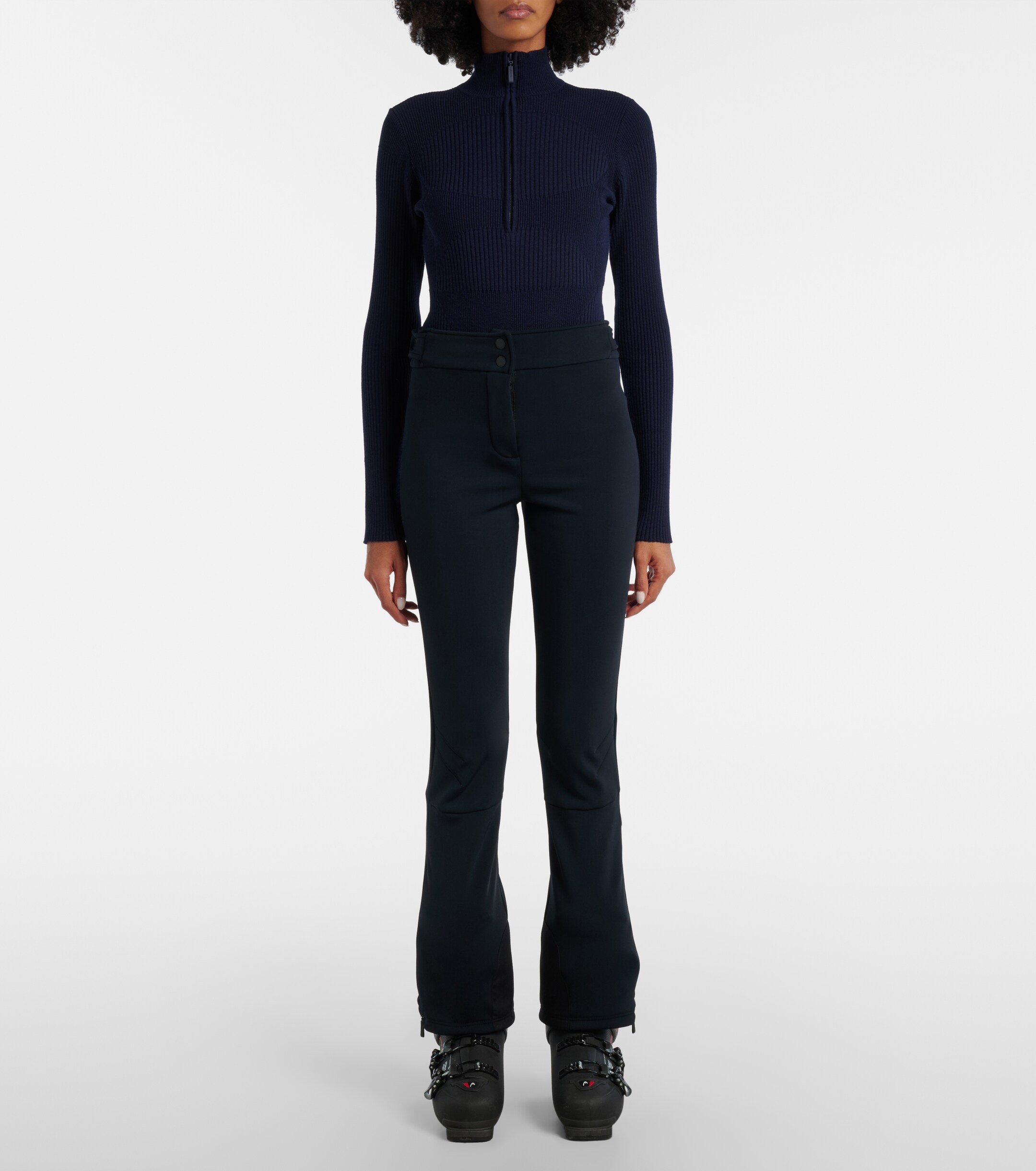 CORDOVA Cordova Butte ribbed-knit wool ski bodysuit