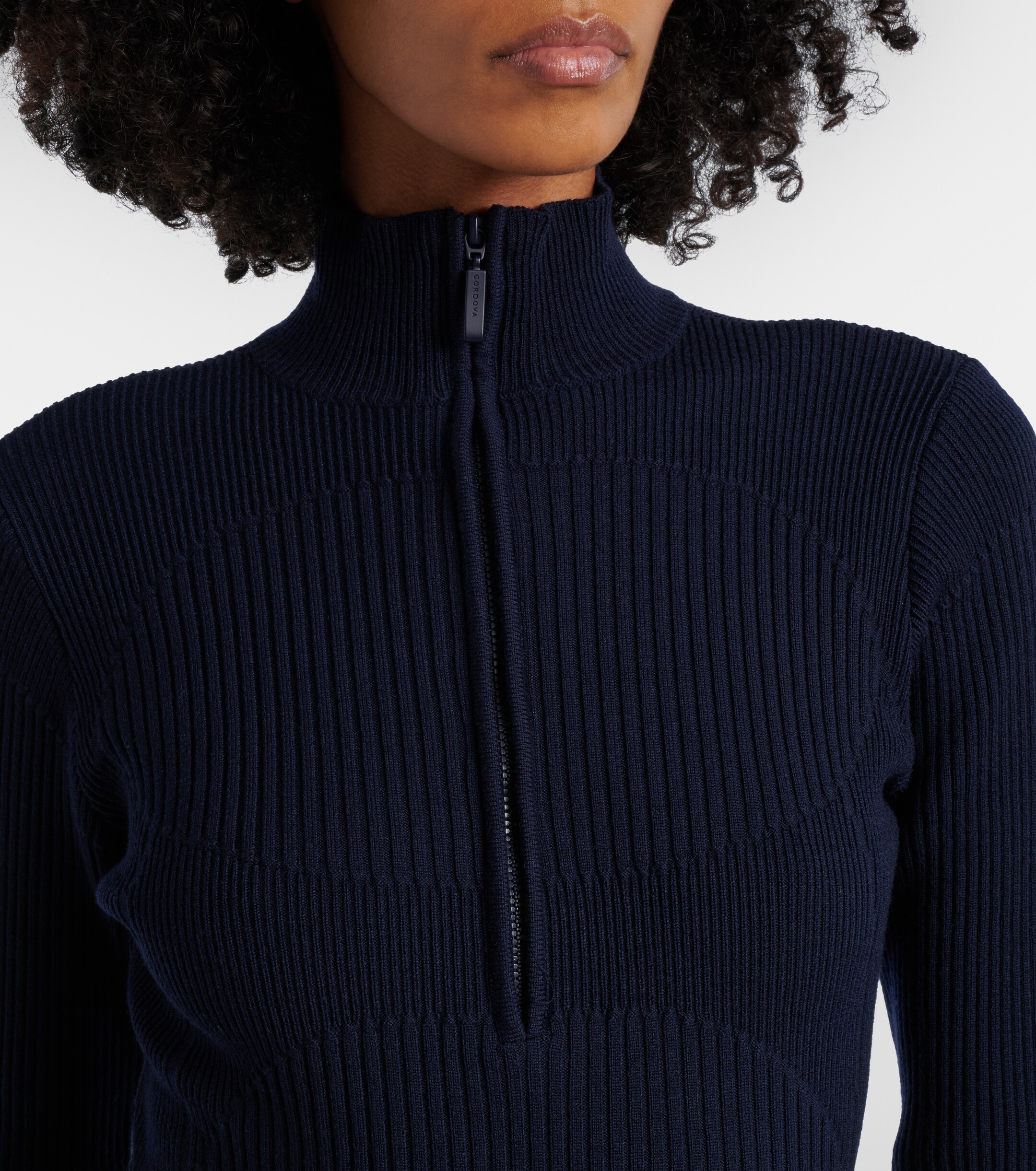 CORDOVA Cordova Butte ribbed-knit wool ski bodysuit