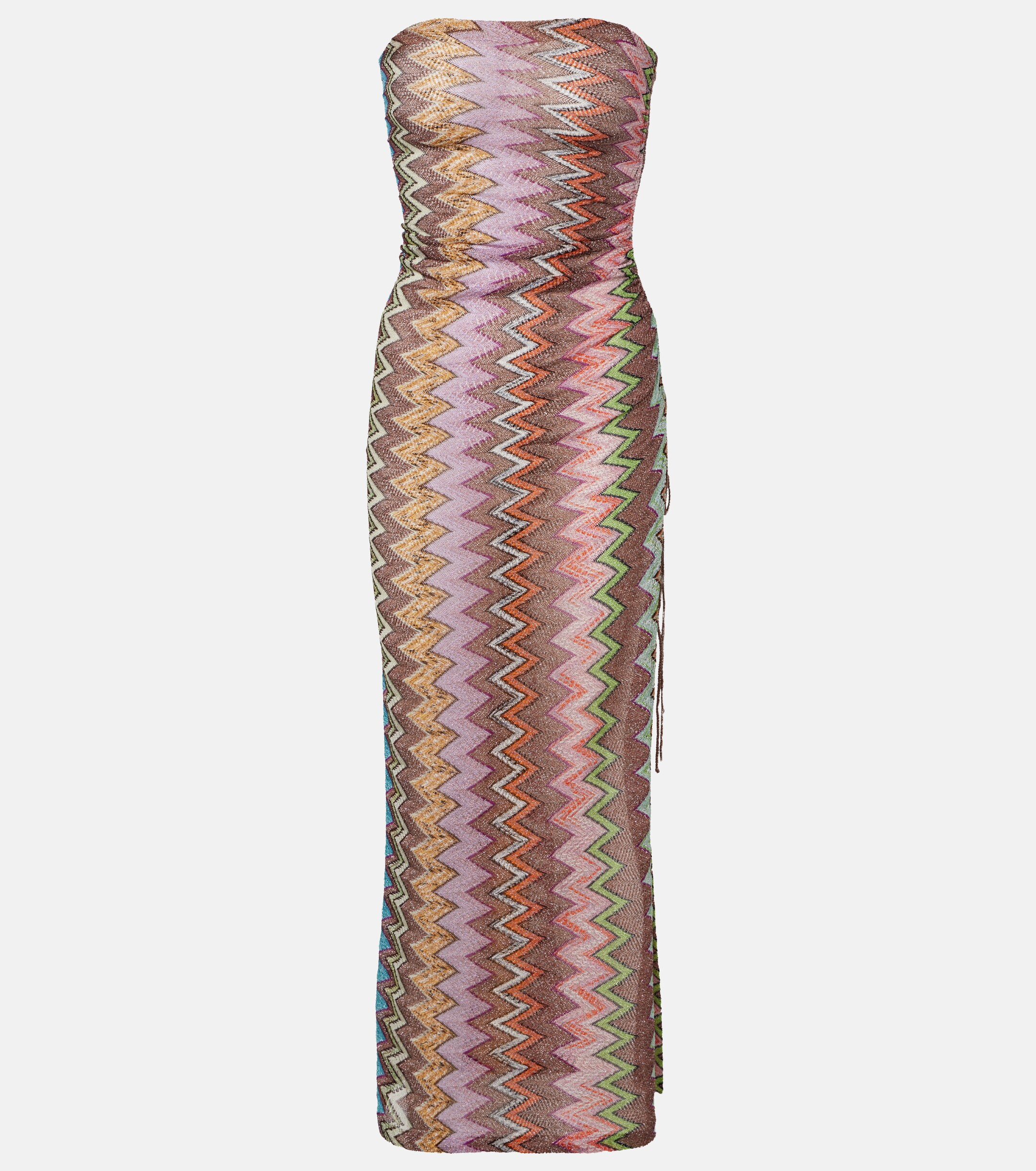 Missoni Zigzag lamé maxi dress
