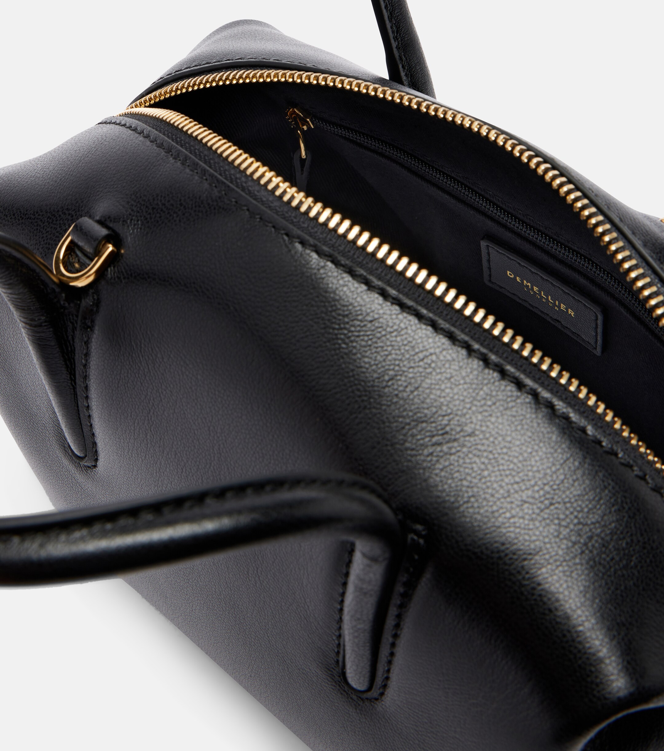 DeMellier Stockholm Small leather top-handle bag thumbnail