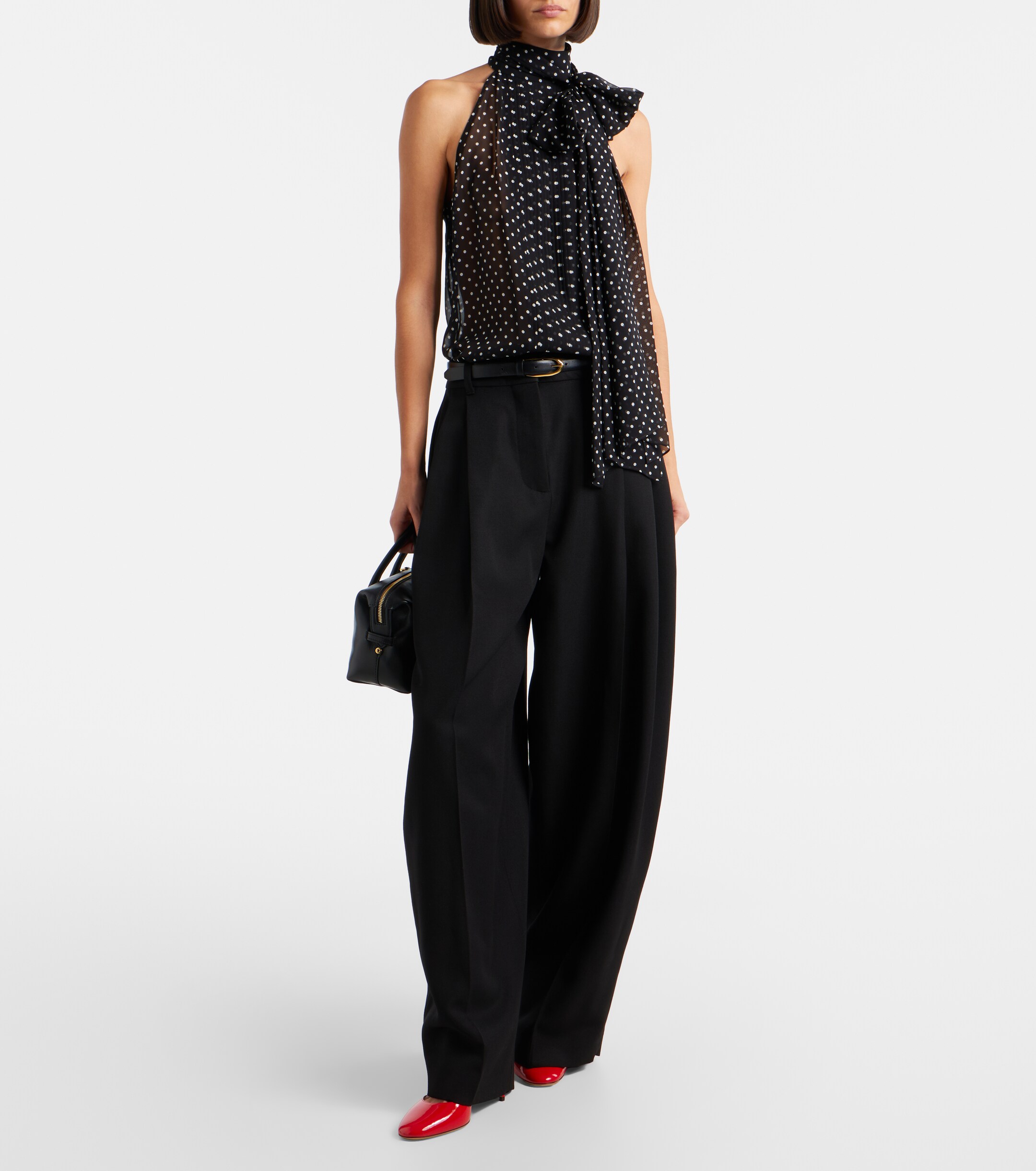 DeMellier Stockholm Small leather top-handle bag thumbnail