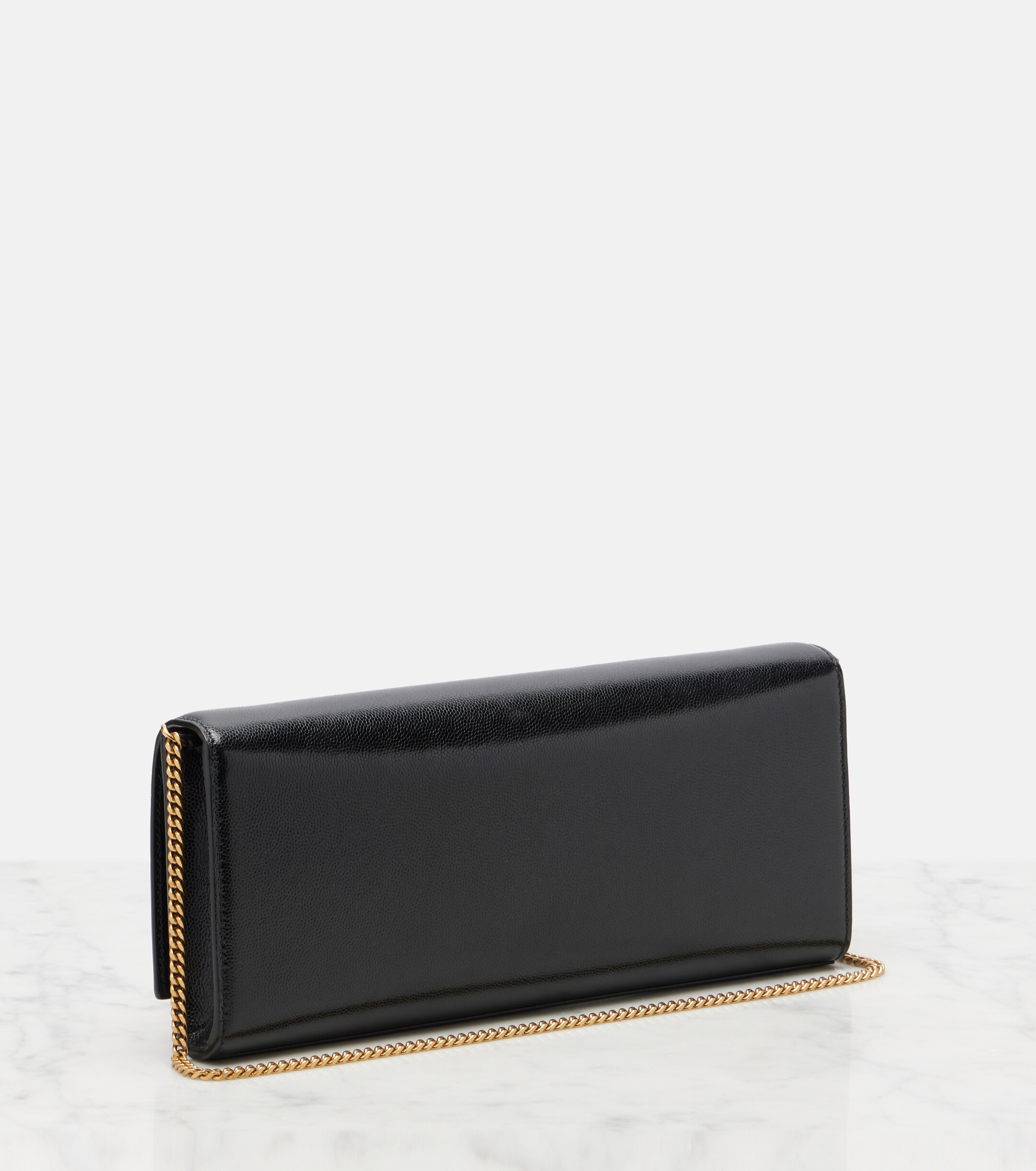Saint Laurent Kate leather clutch