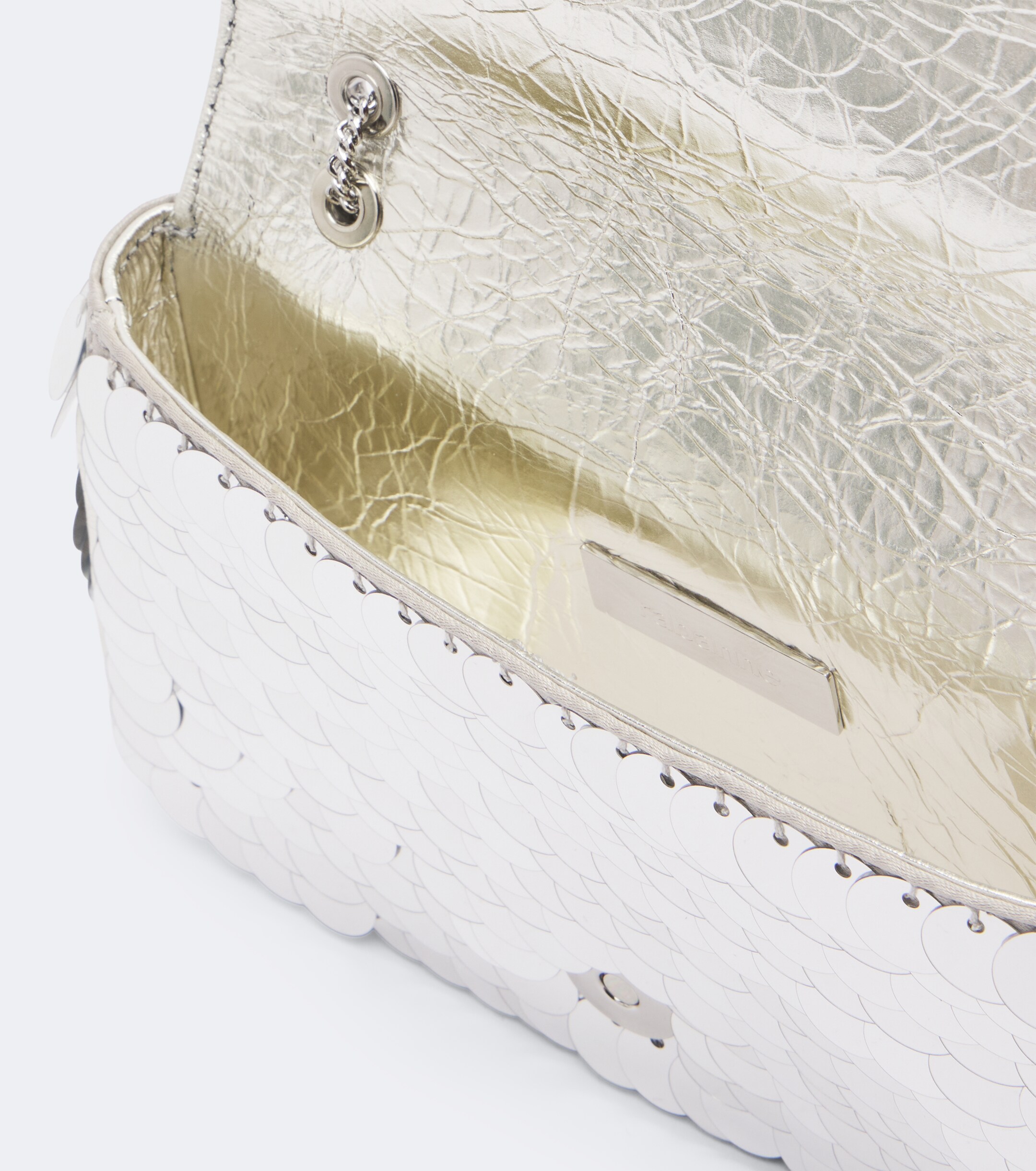 Rabanne Rabanne Sparkle Mini sequined shoulder bag