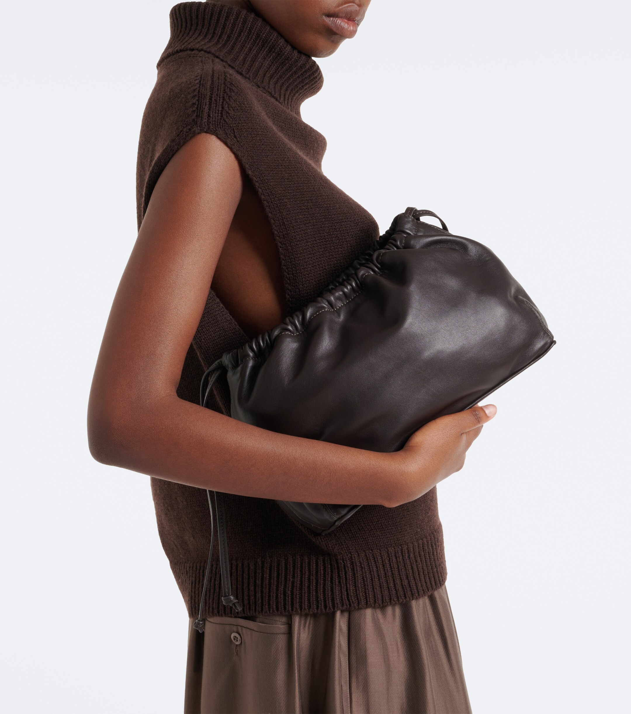 A.EMERY Tobey leather clutch