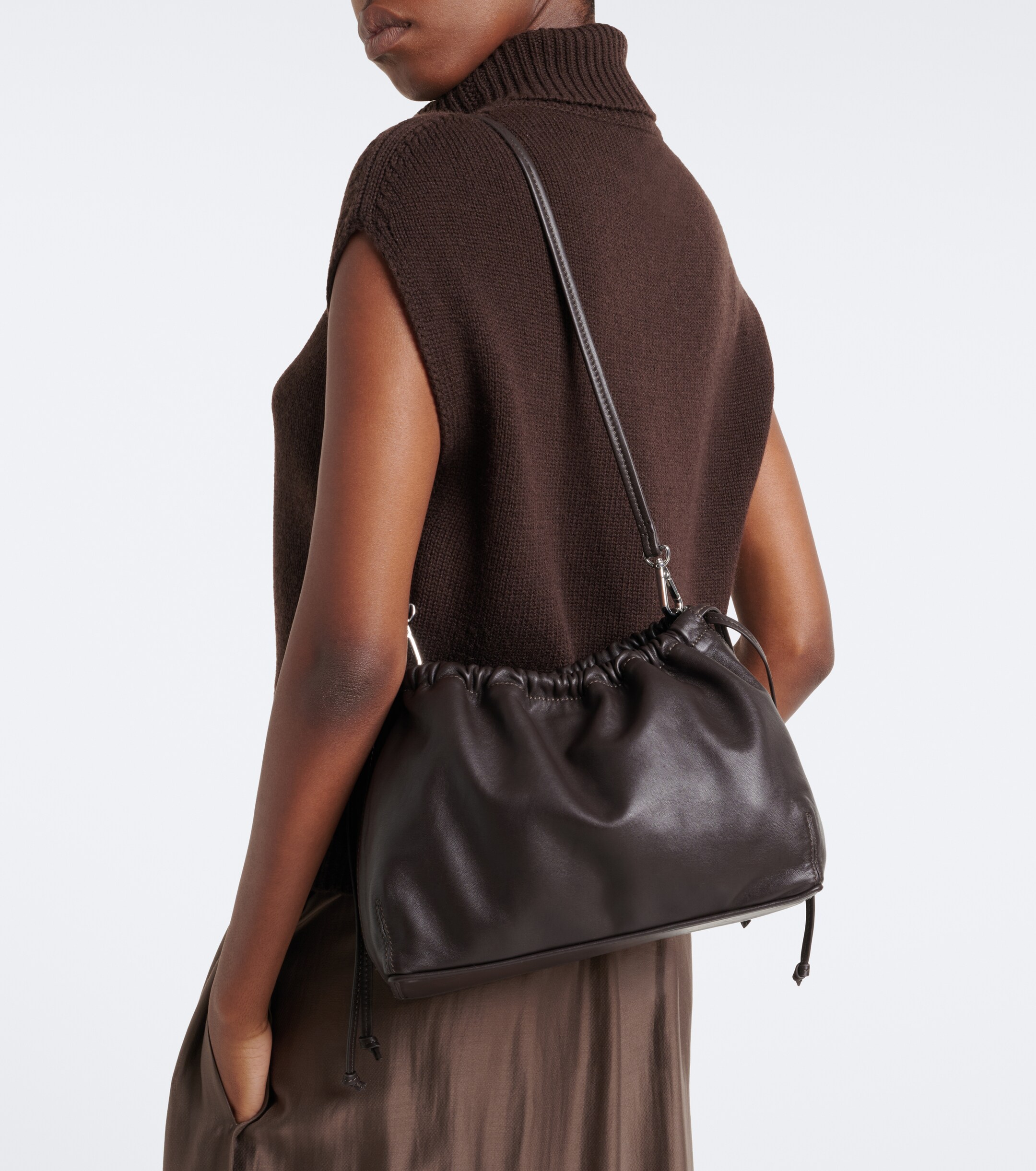 A.EMERY Tobey leather clutch