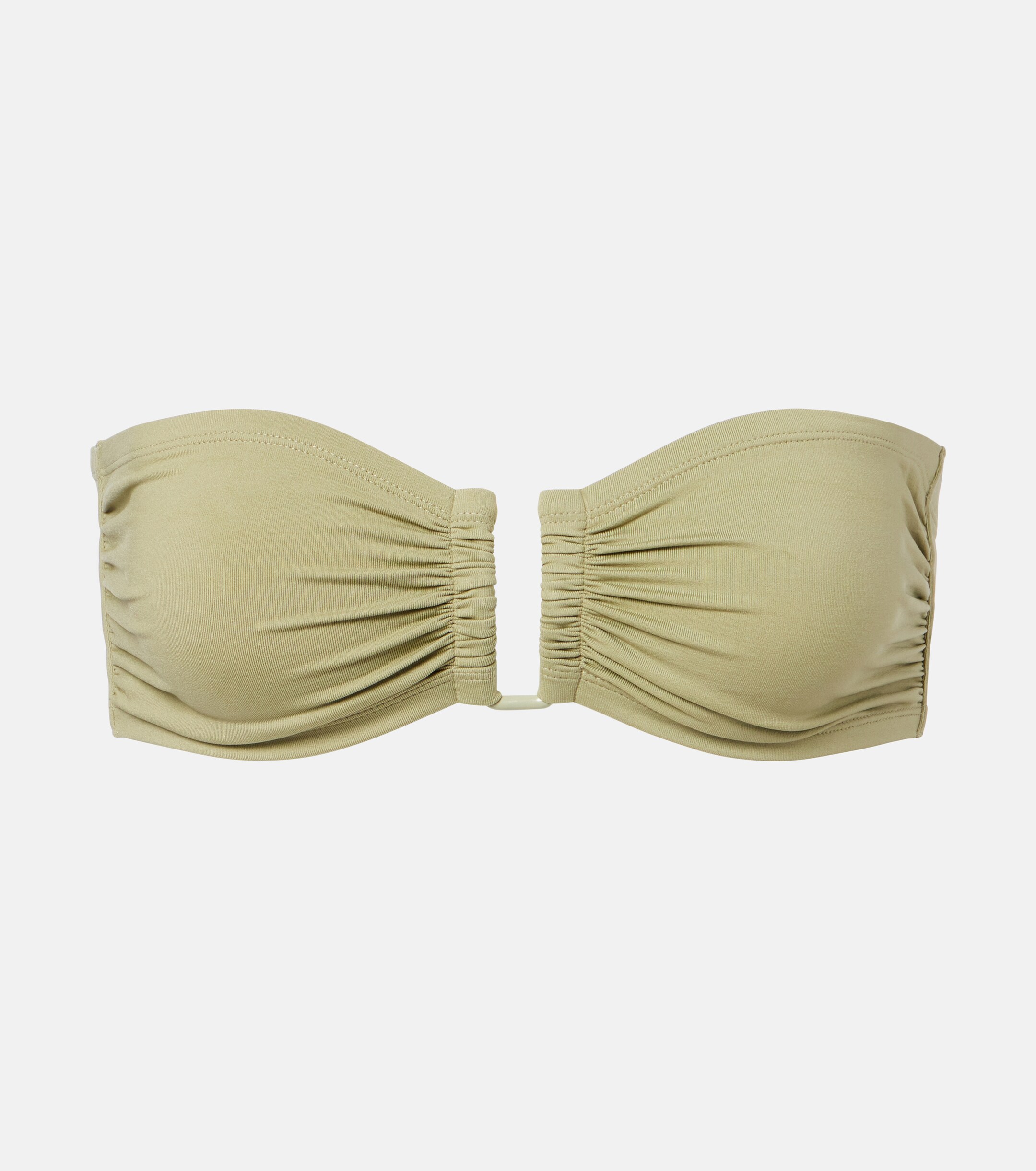 Eres Eres Show gathered bandeau bikini top