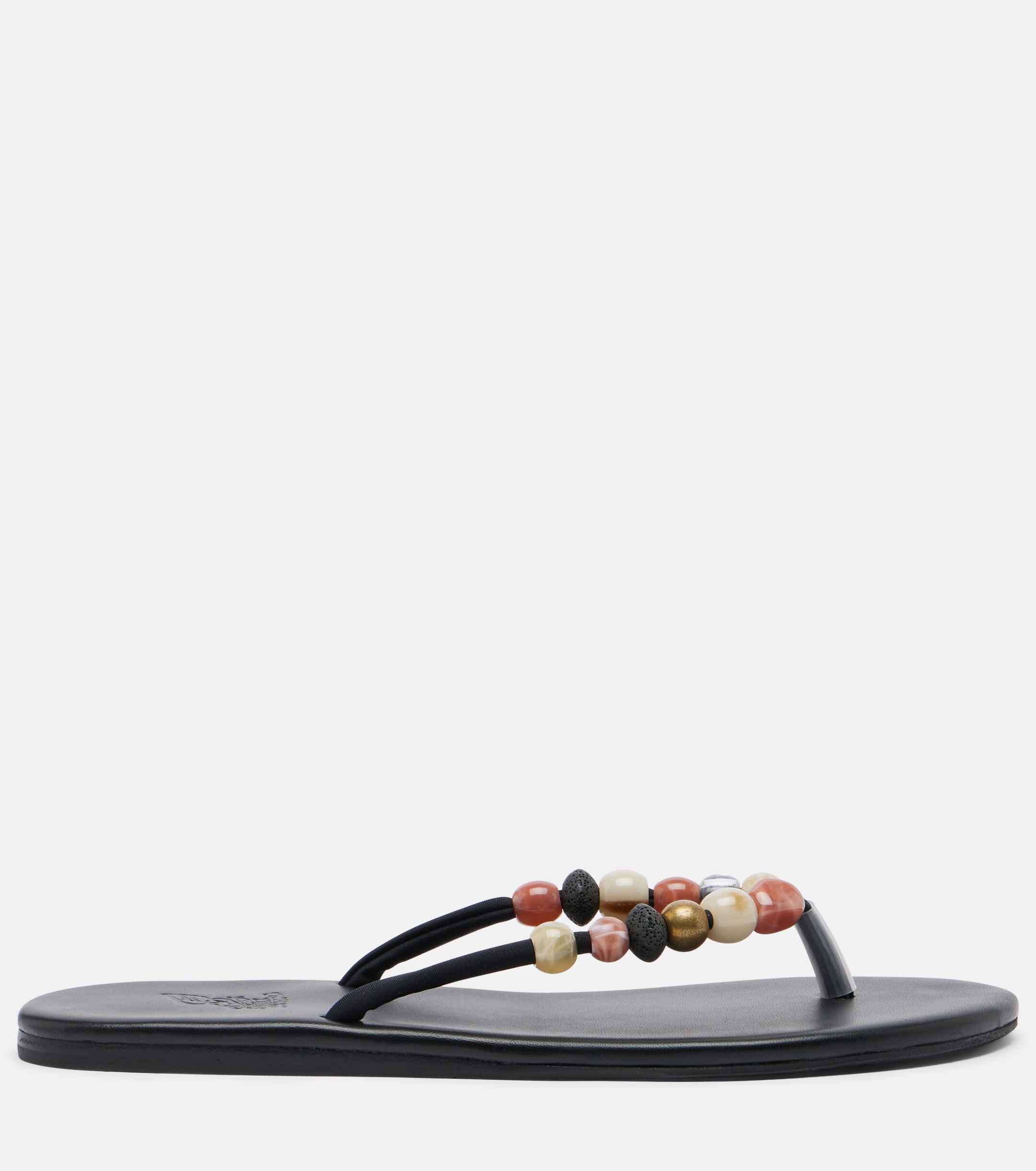 Ancient Greek Sandals Ancient Greek Sandals Saionara beaded leather thong sandals