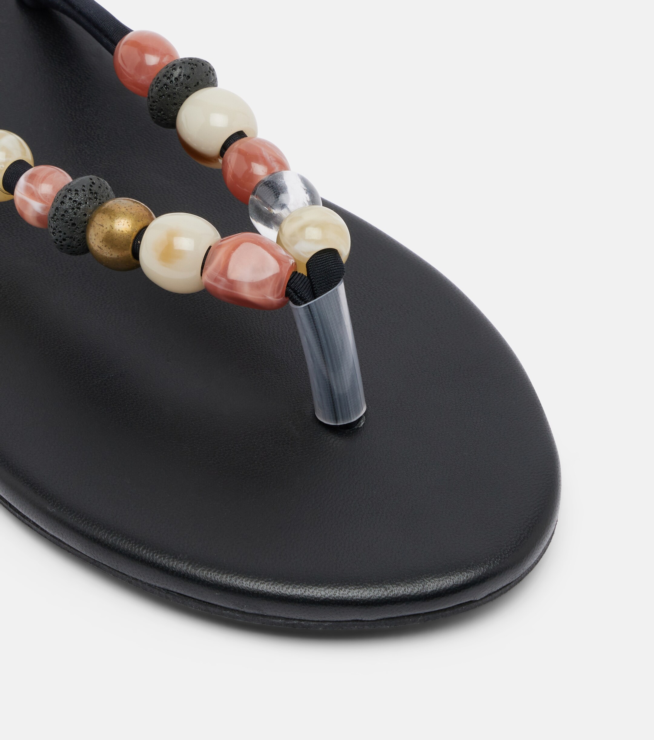 Ancient Greek Sandals Ancient Greek Sandals Saionara beaded leather thong sandals