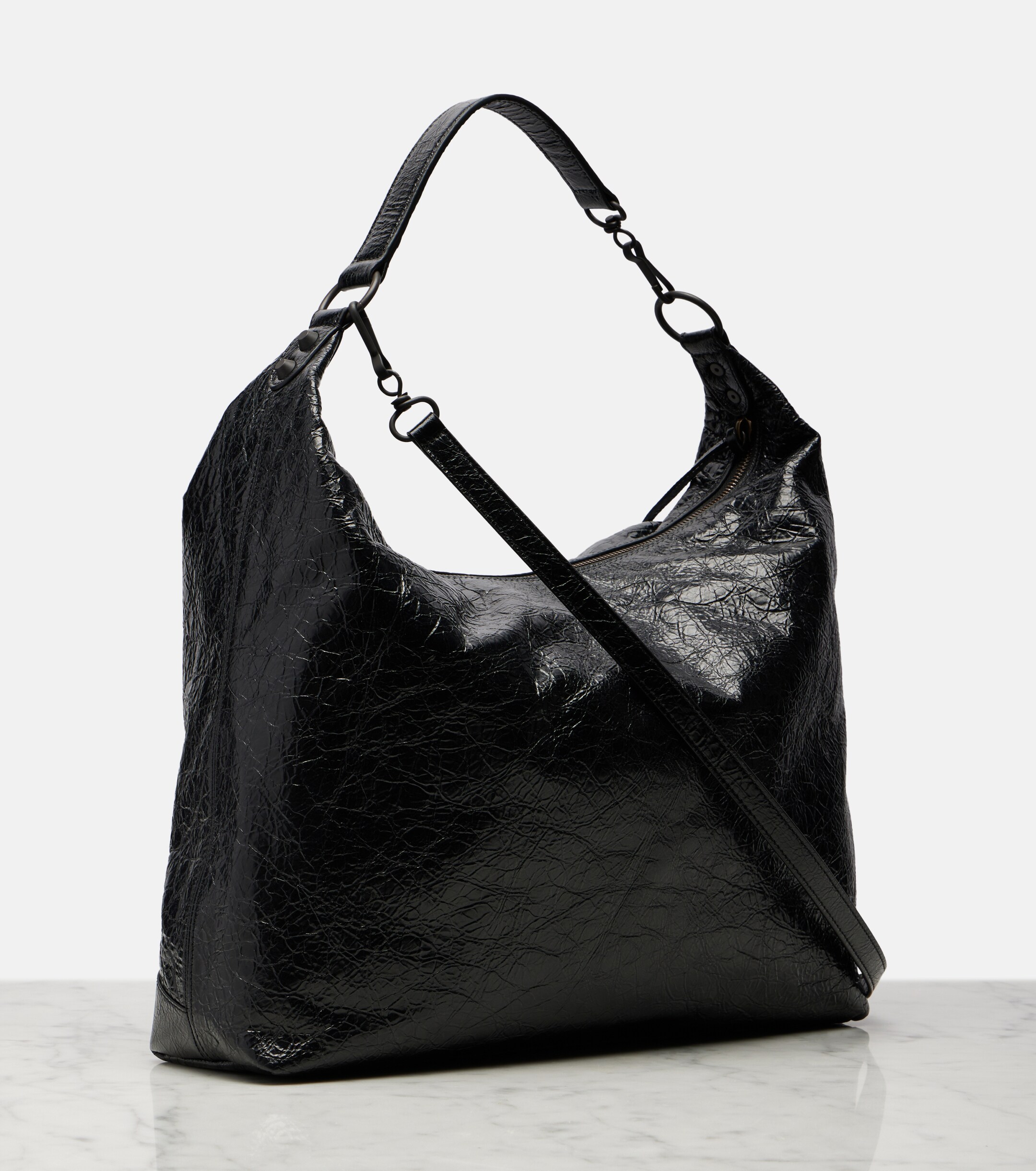 Balenciaga Le City Medium leather shoulder bag
