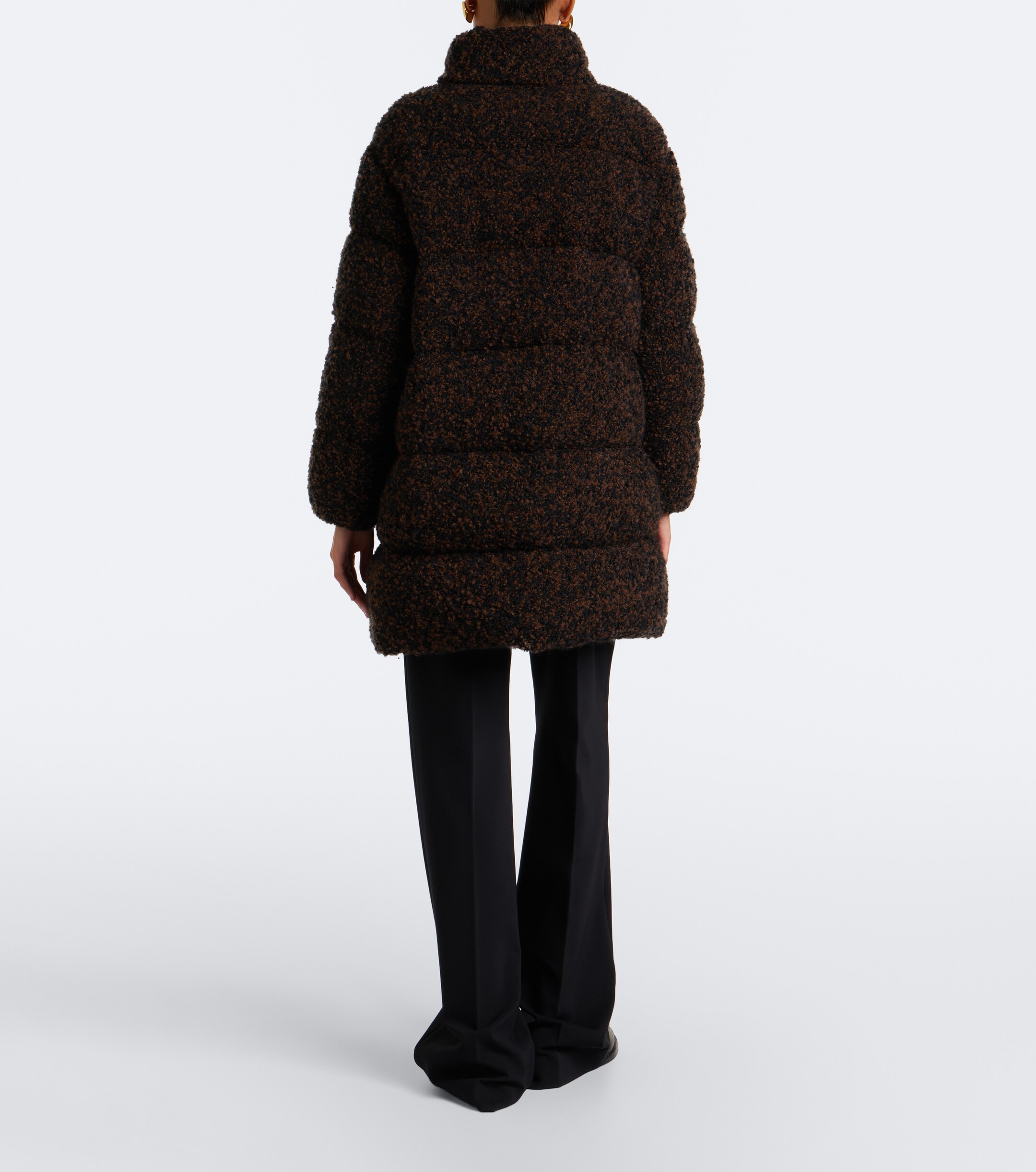 Moncler Moncler Remarquable bouclé down coat