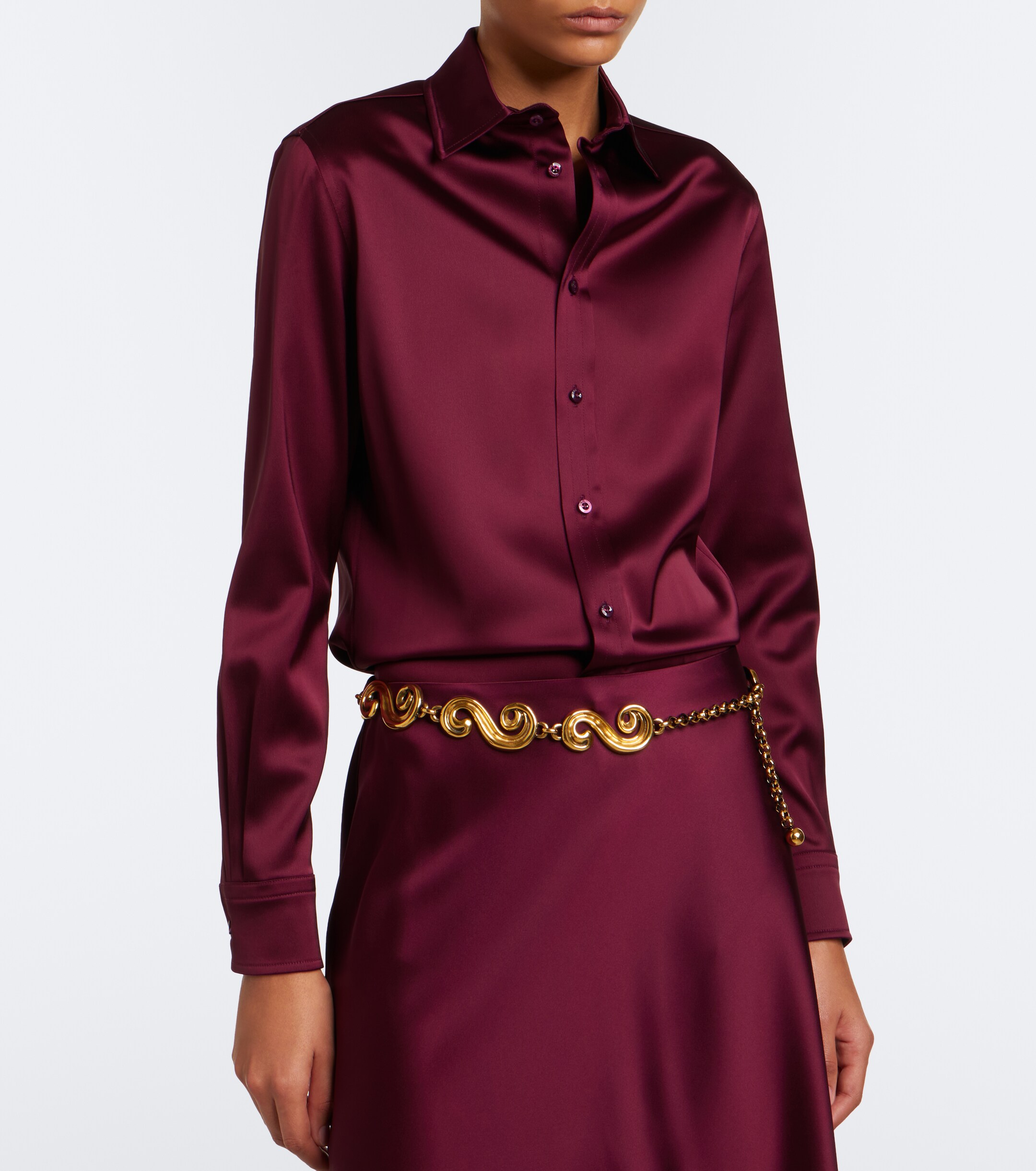 Ralph Lauren Collection Ralph Lauren Collection Cameron II satin shirt