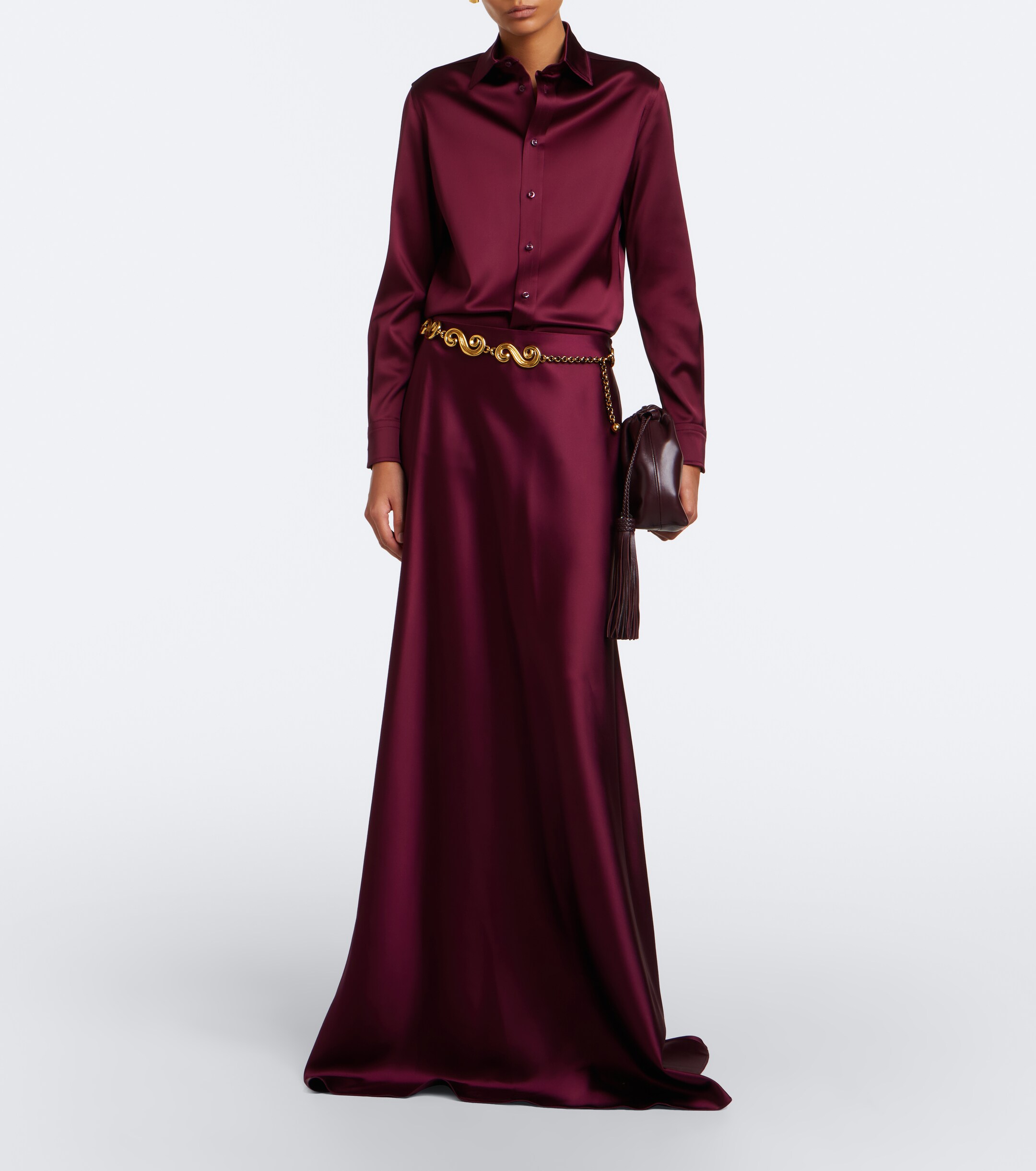 Ralph Lauren Collection Ralph Lauren Collection Cameron II satin shirt