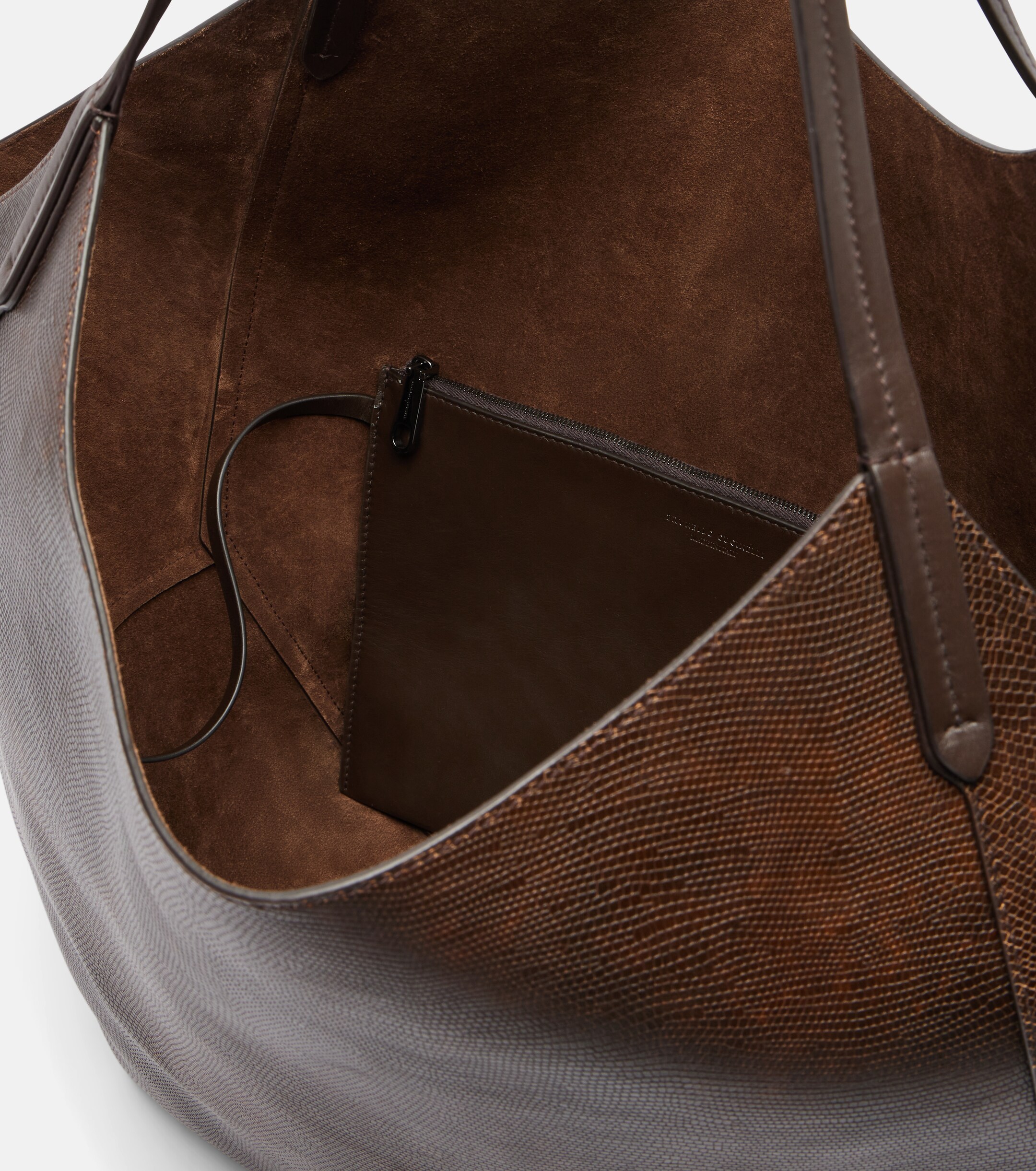 Brunello Cucinelli Monili Medium reversible leather tote bag