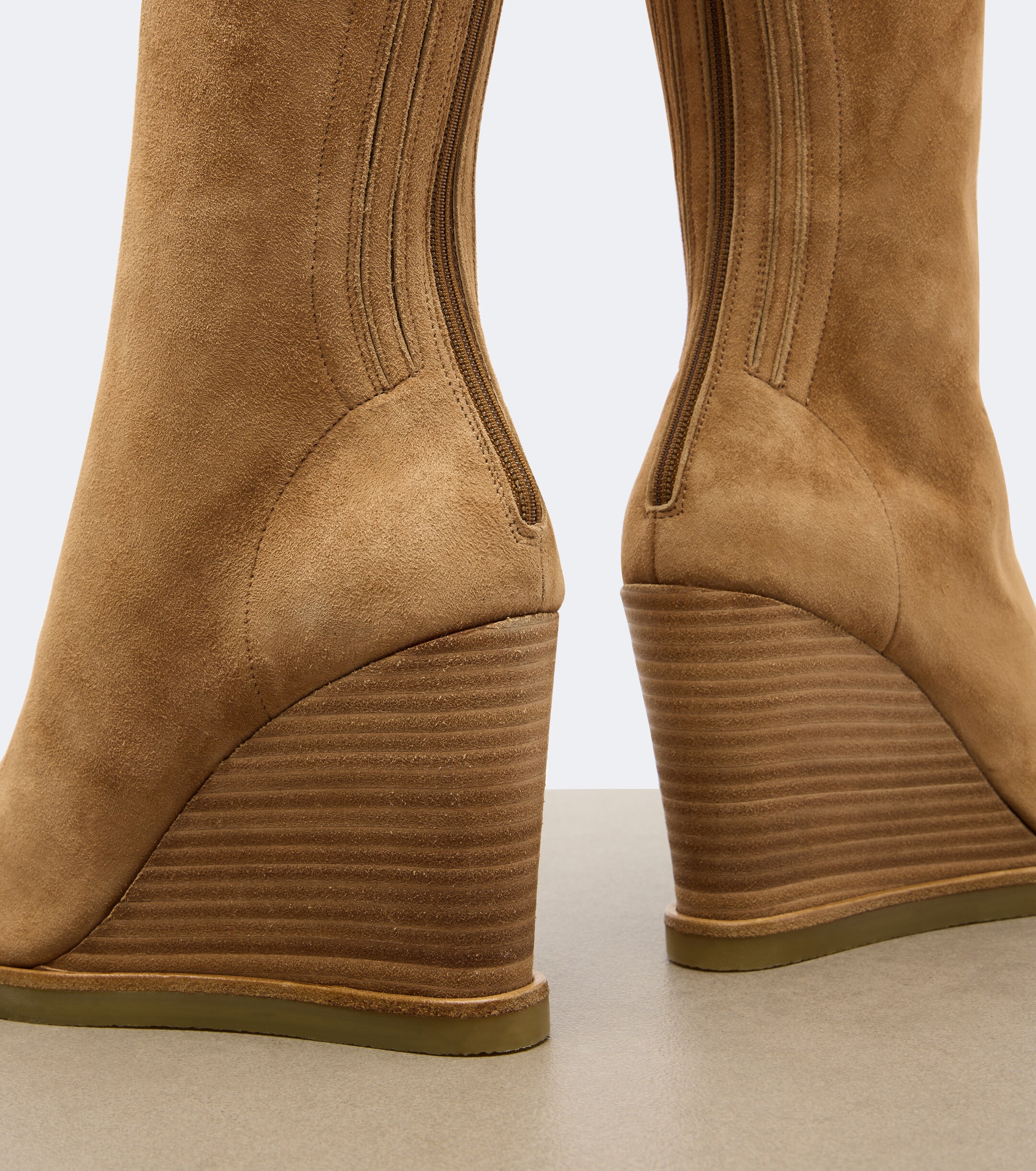 AQUAZZURA Aquazzura Saint Honoré suede knee-high boots