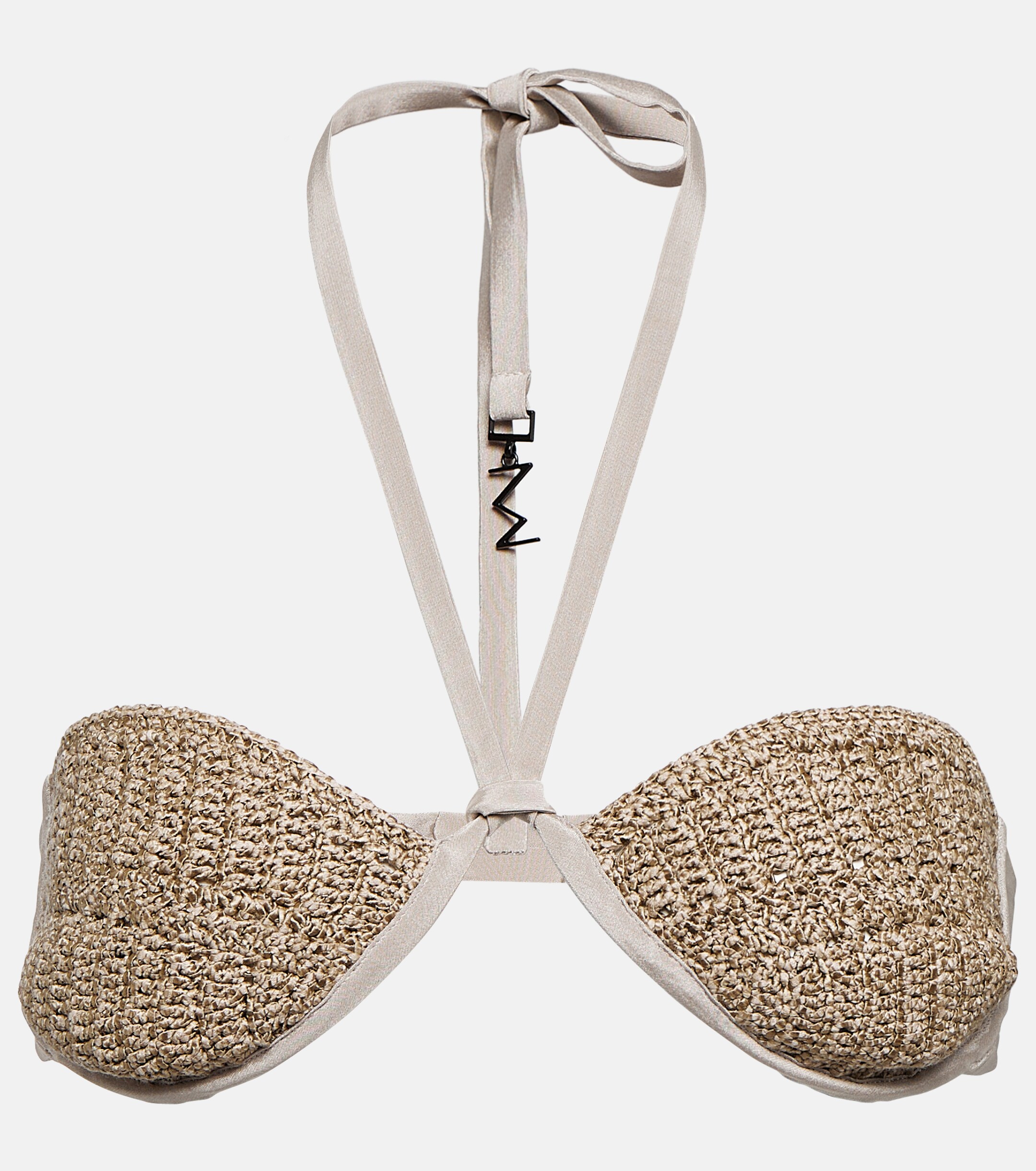 The Mannei Lima crochet silk-blend bra top