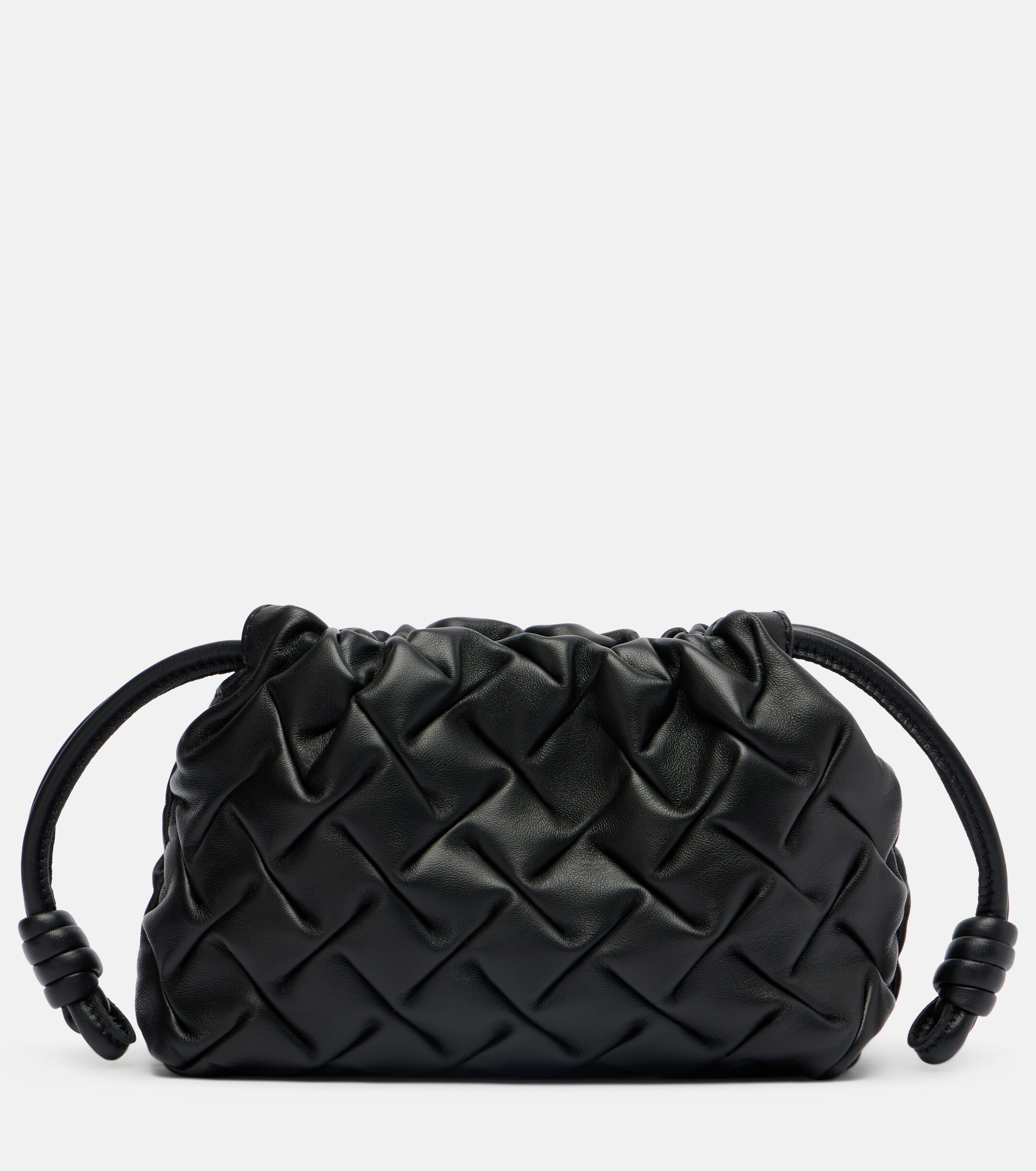 Loewe Flamenco Mini leather clutch