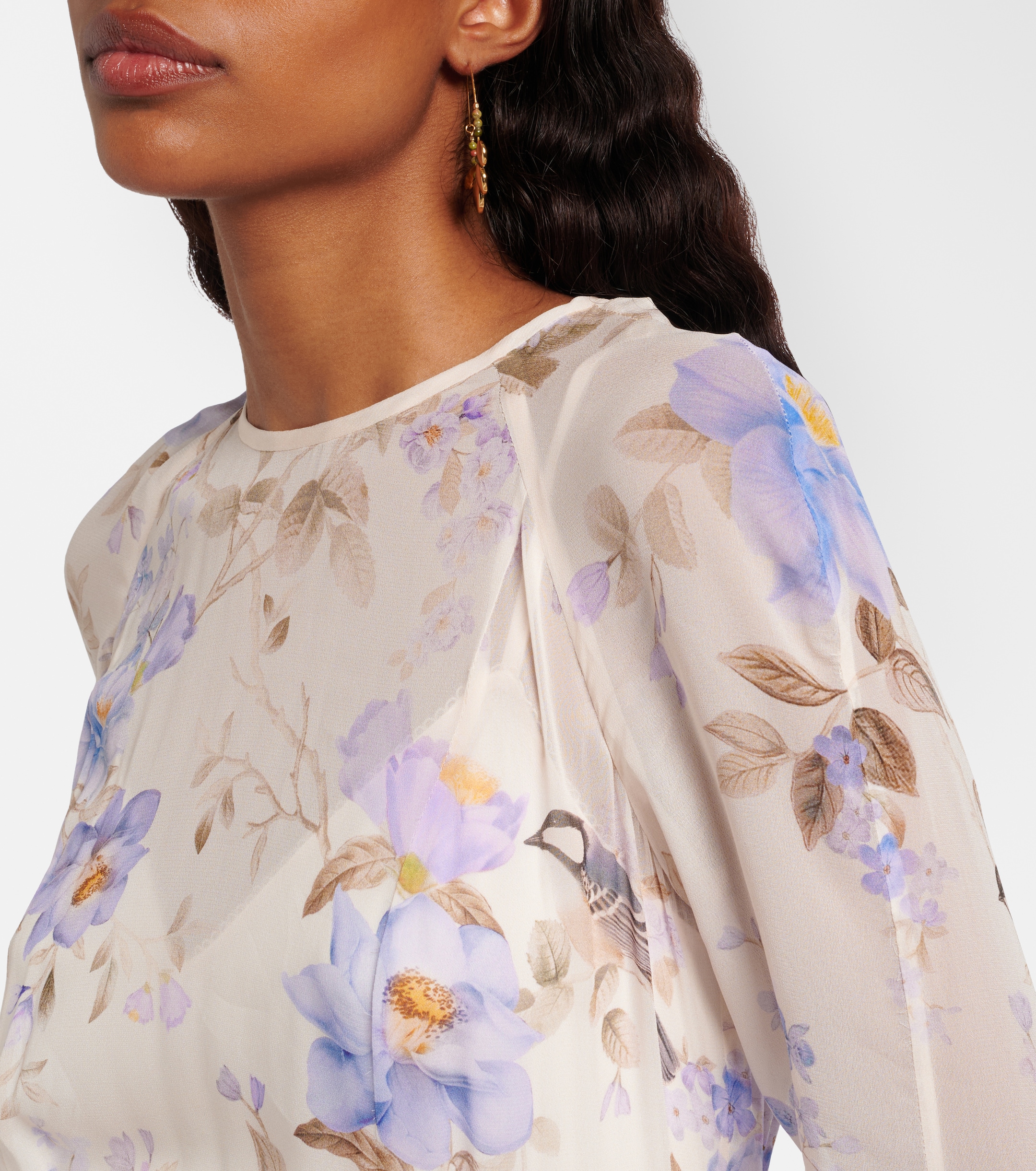 Zimmermann Luna belted floral maxi dress