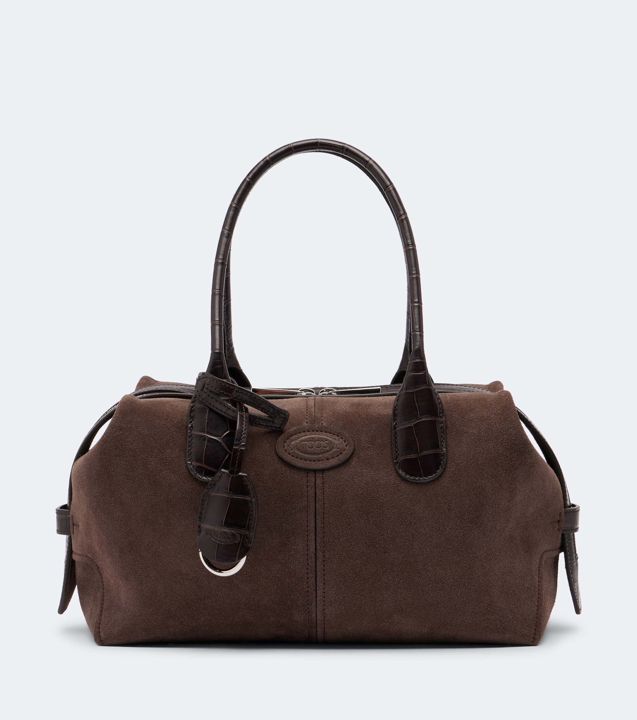 Tod's Bauletto Small suede top-handle bag
