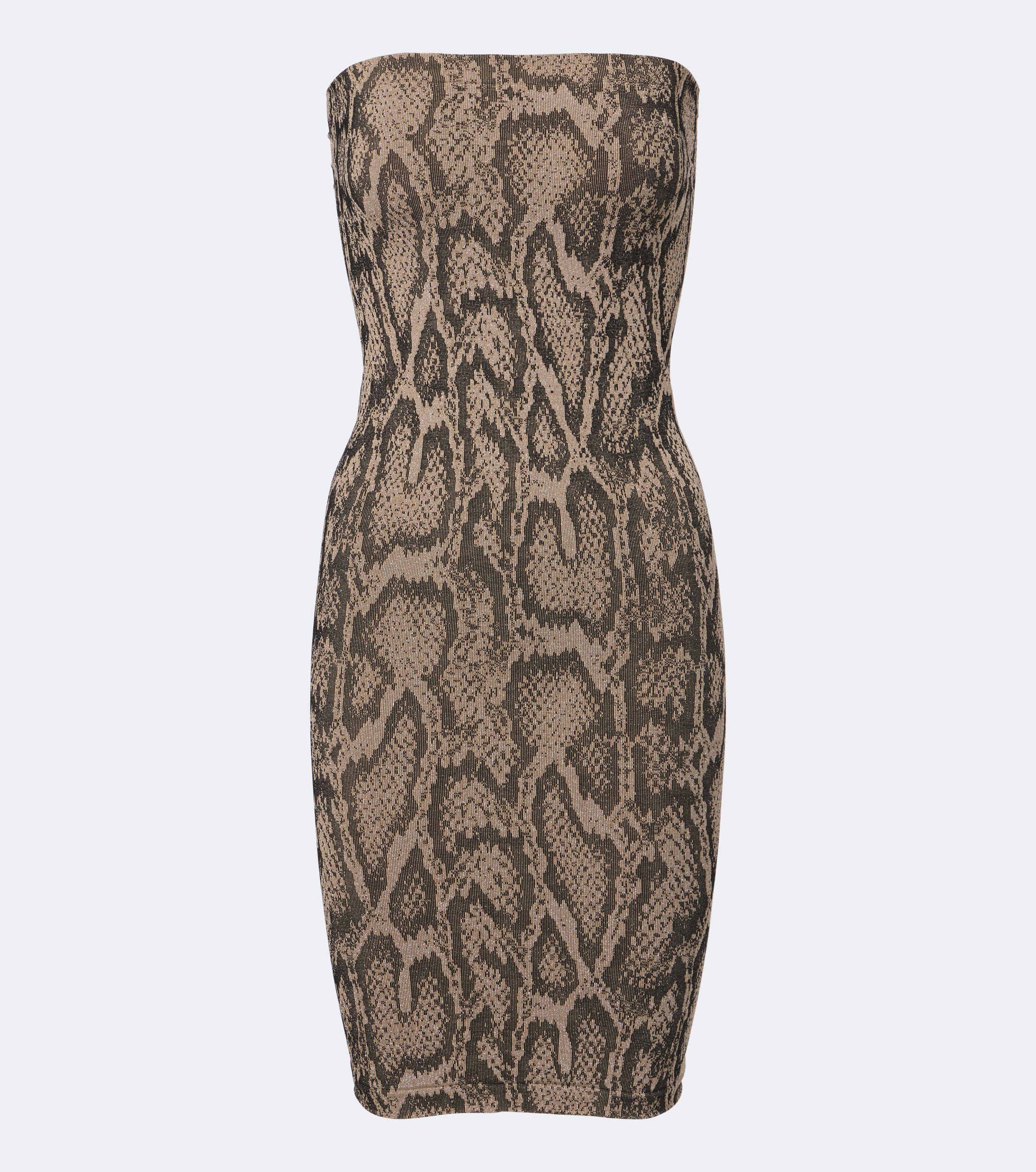 Wolford Wolford Snake-print jacquard minidress
