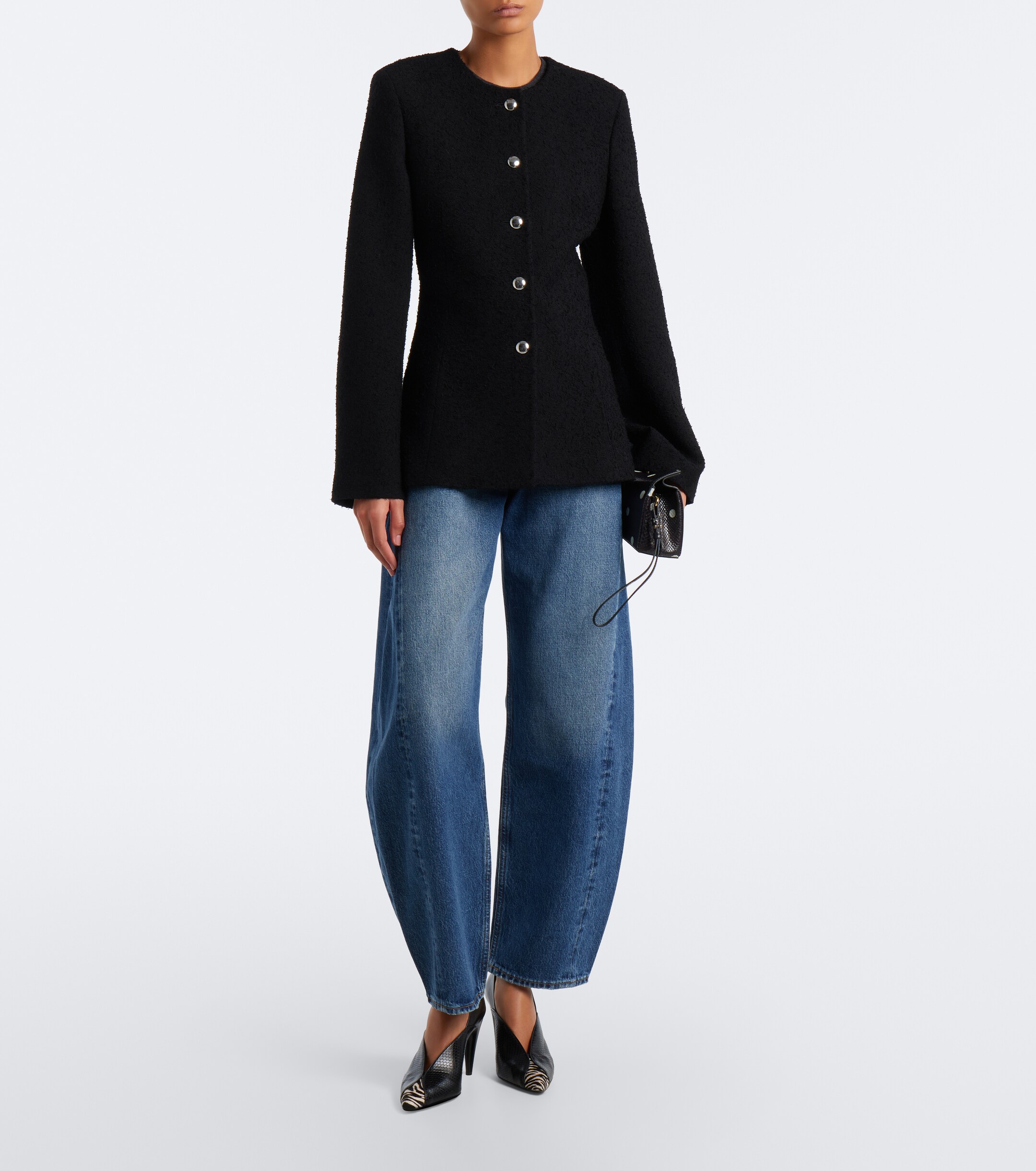 Agolde Agolde Luna Pieced barrel-leg jeans