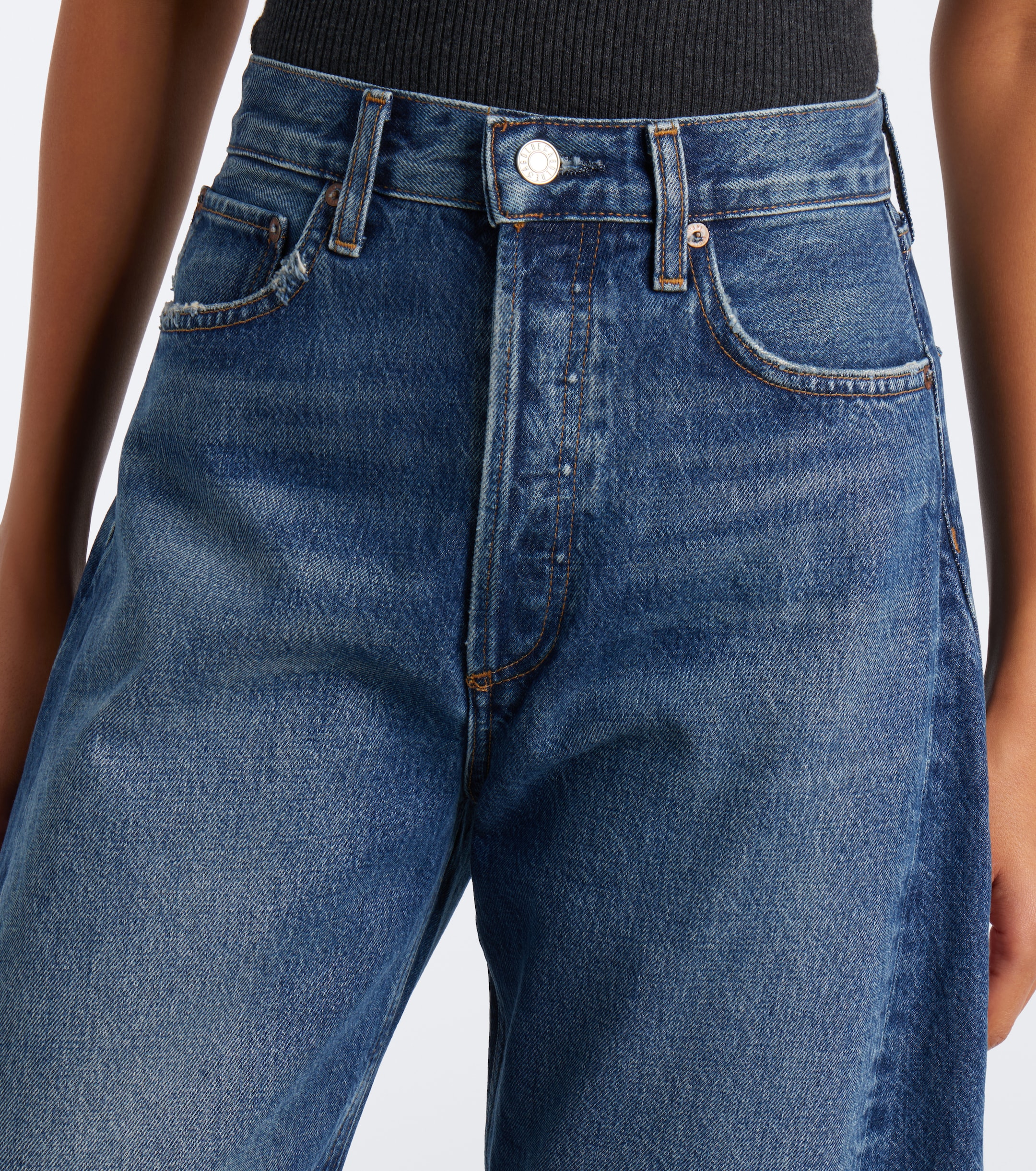 Agolde Agolde Luna Pieced barrel-leg jeans