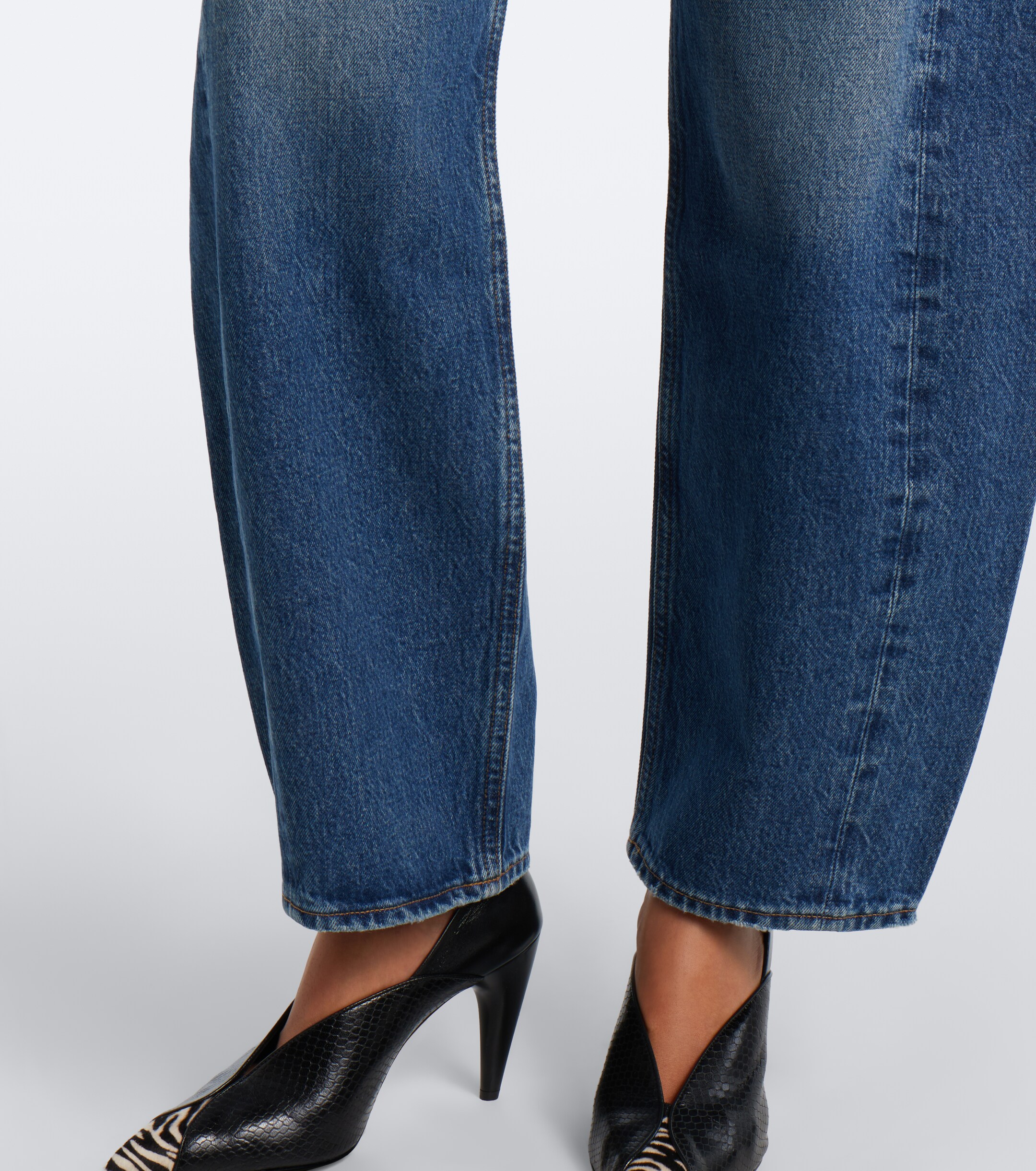 Agolde Agolde Luna Pieced barrel-leg jeans