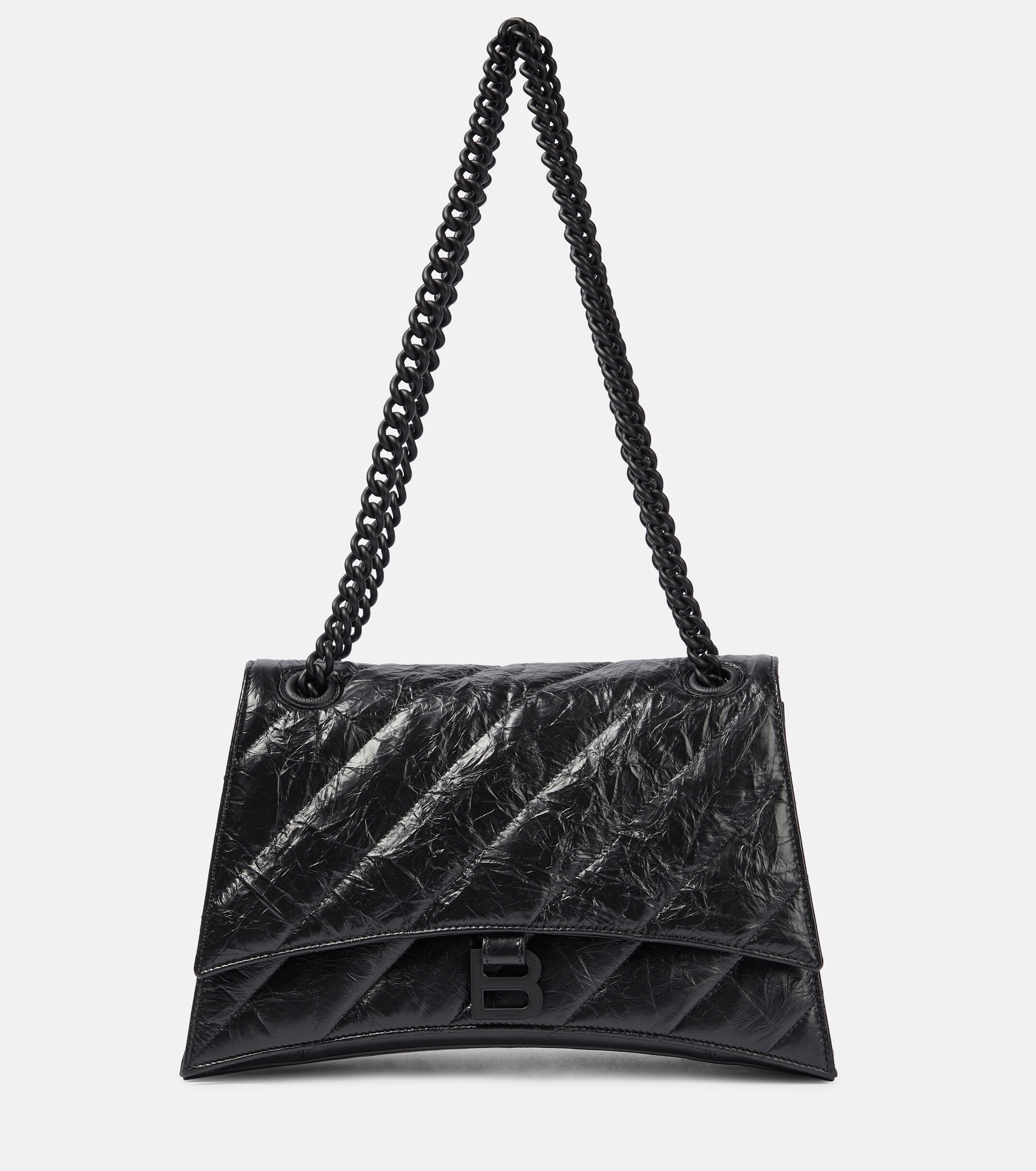 Balenciaga Crush Medium leather shoulder bag