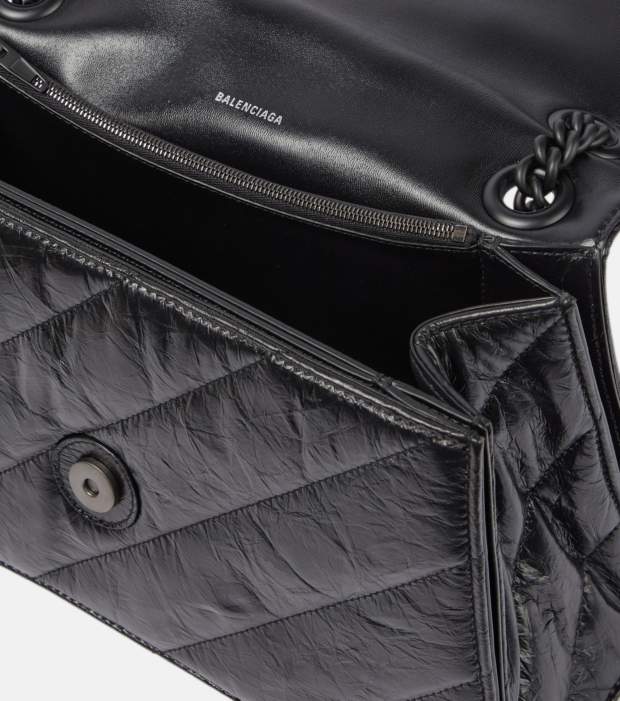 Balenciaga Crush Medium leather shoulder bag