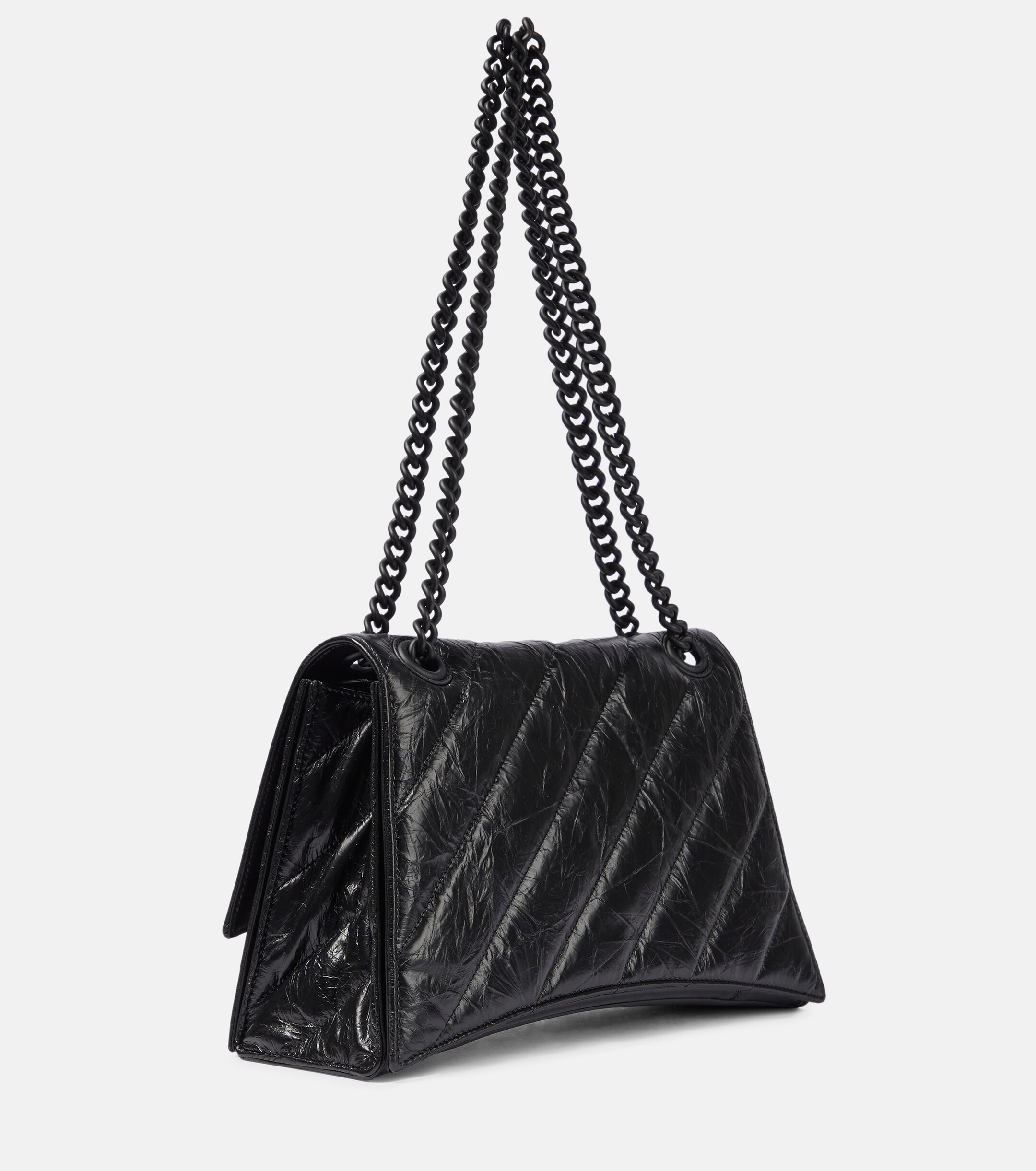 Balenciaga Crush Medium leather shoulder bag