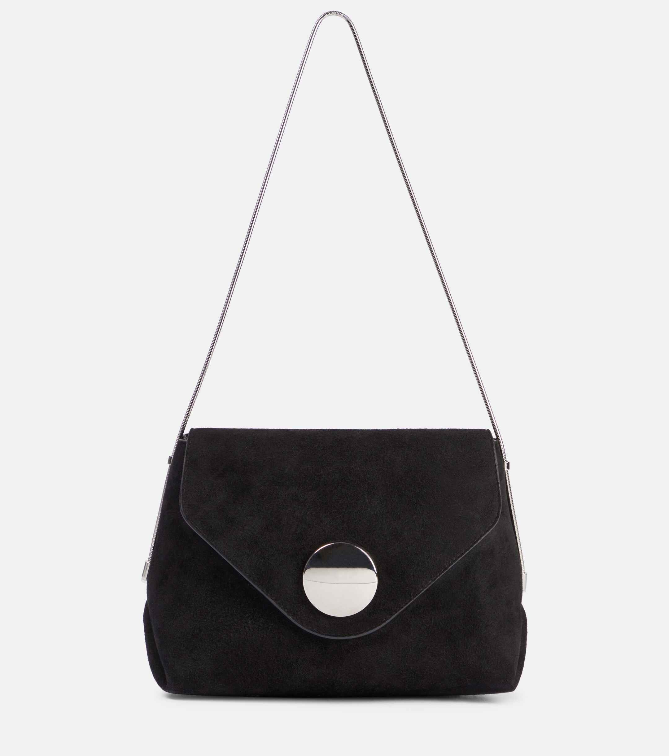 KHAITE Bobbi suede shoulder bag