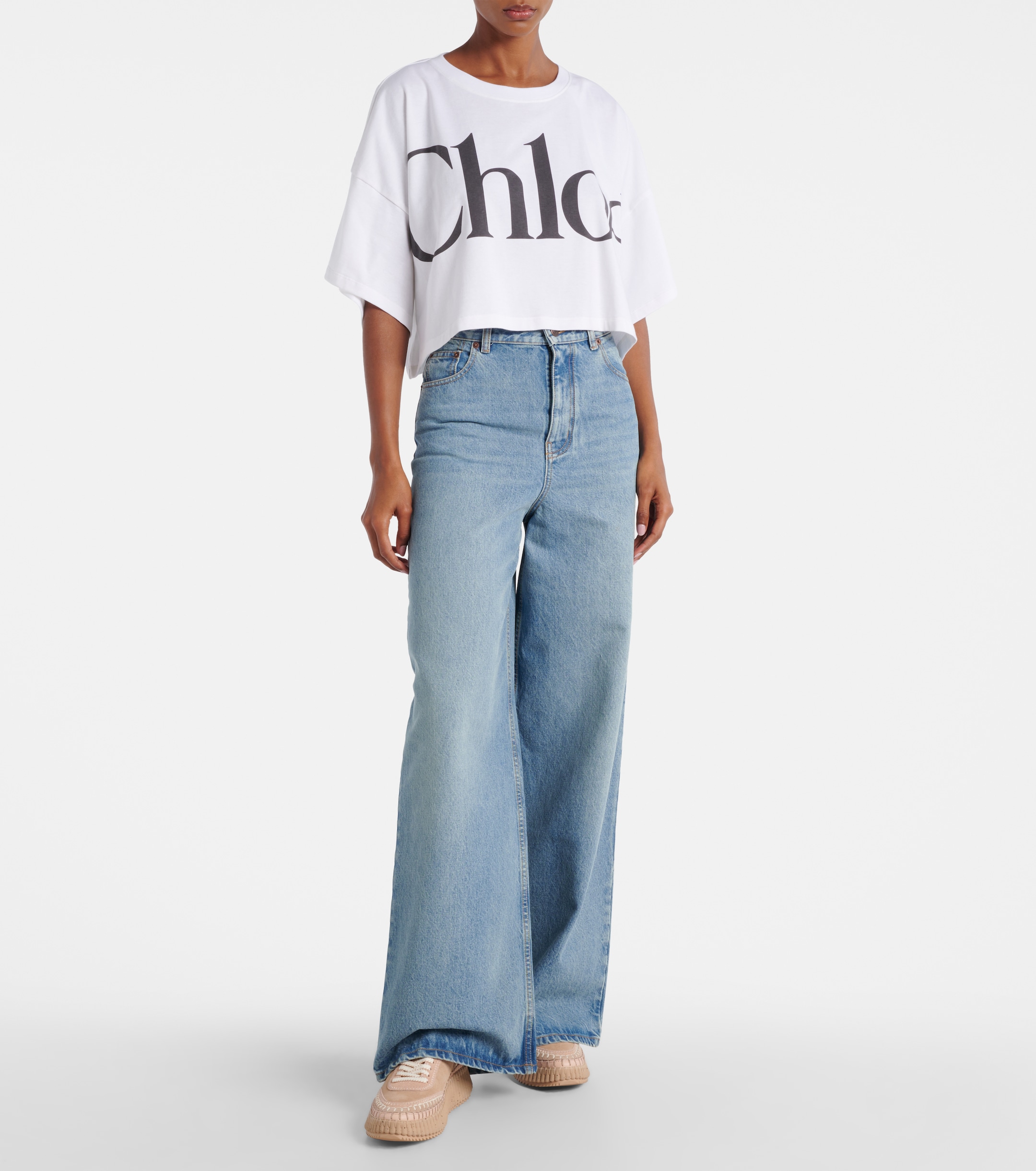 Chloé Nama suede platform sneakers thumbnail