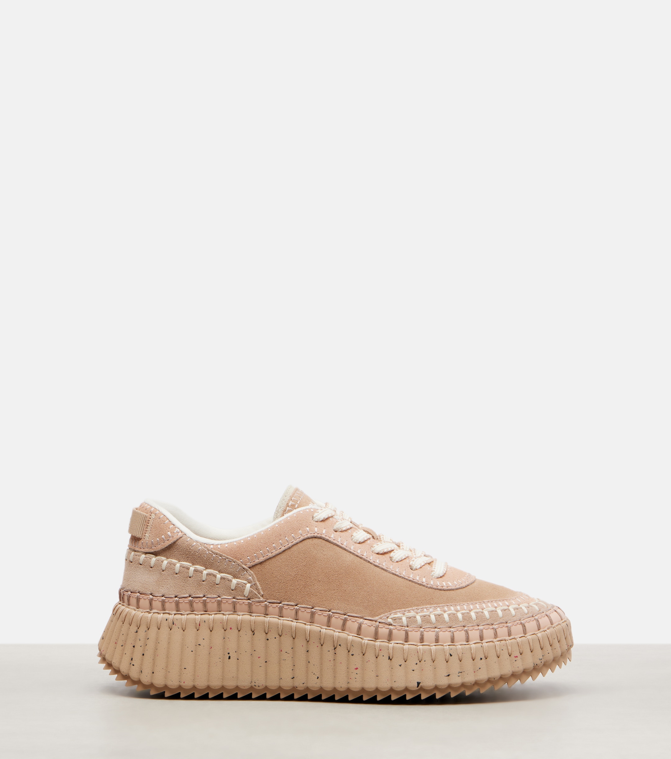 Chloé Nama suede platform sneakers thumbnail