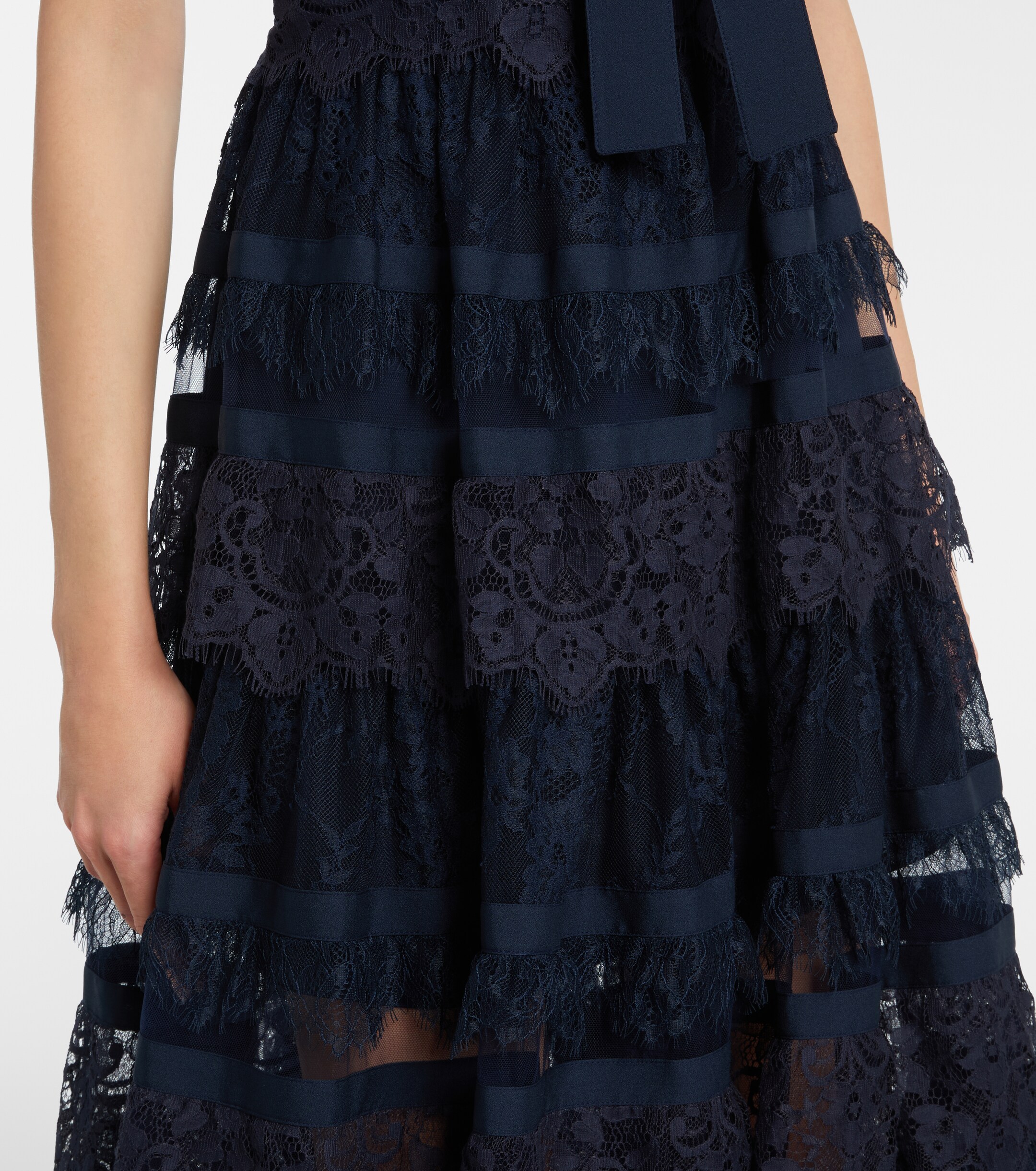 chinese dress ladies Lace Dress  ELIE SAAB