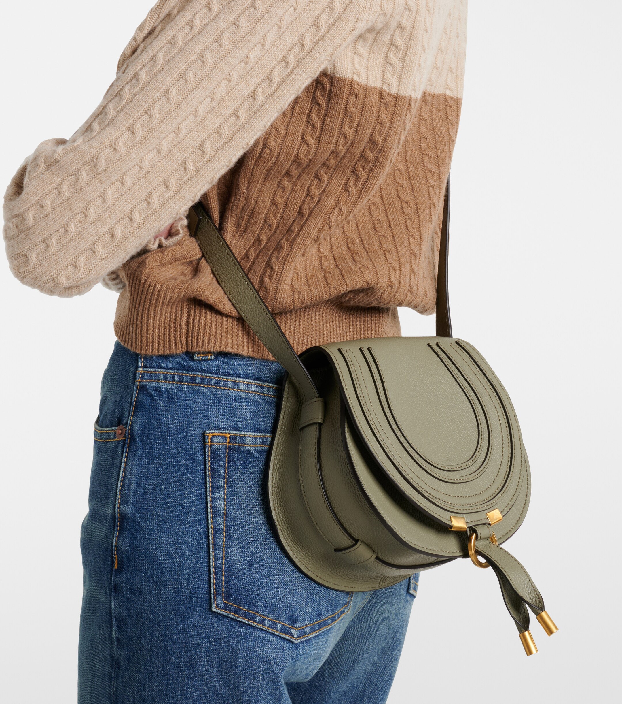 Chloé Marcie Small leather crossbody bag