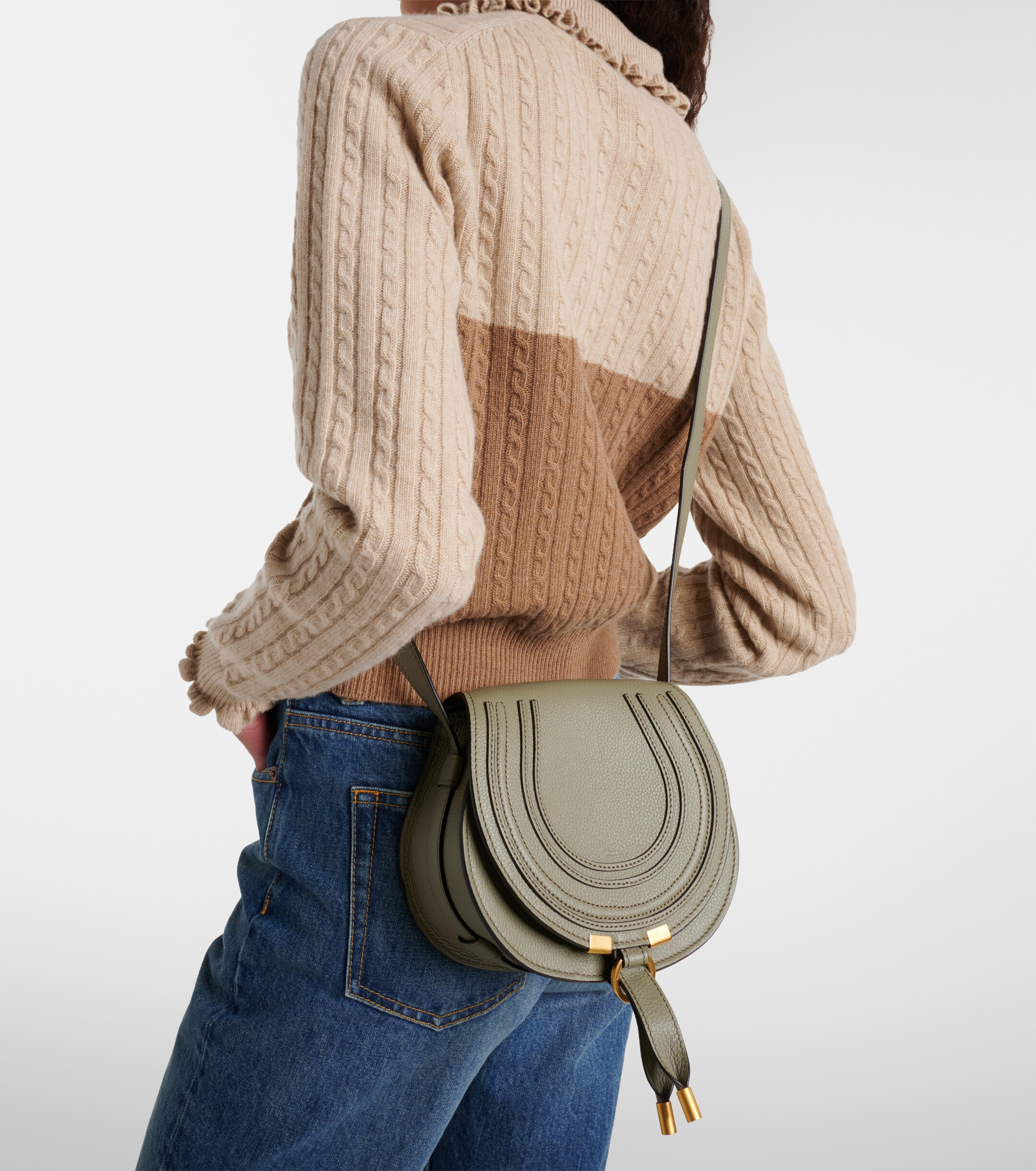 Chloé Marcie Small leather crossbody bag