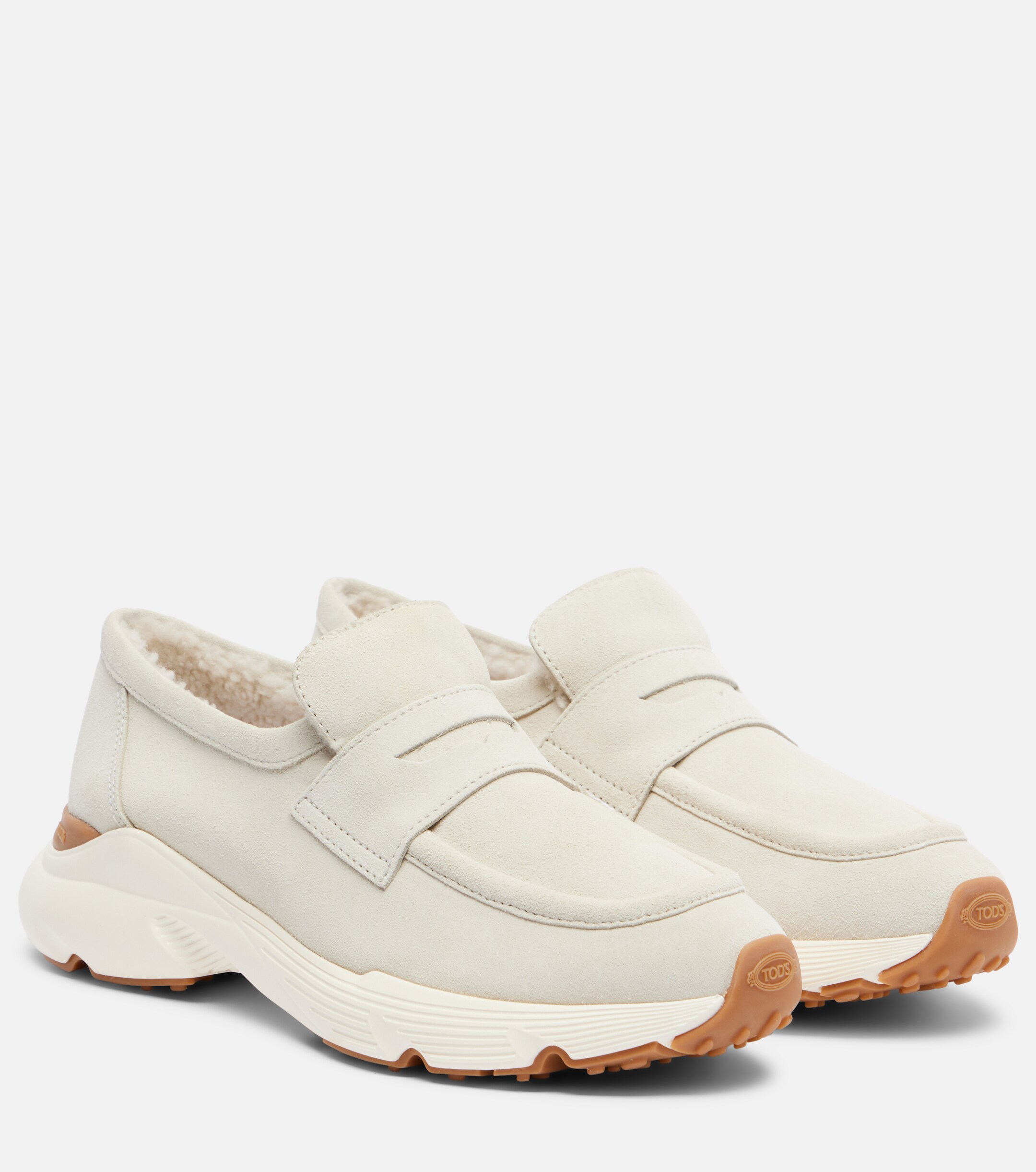 Tod's Sport Run suede loafers