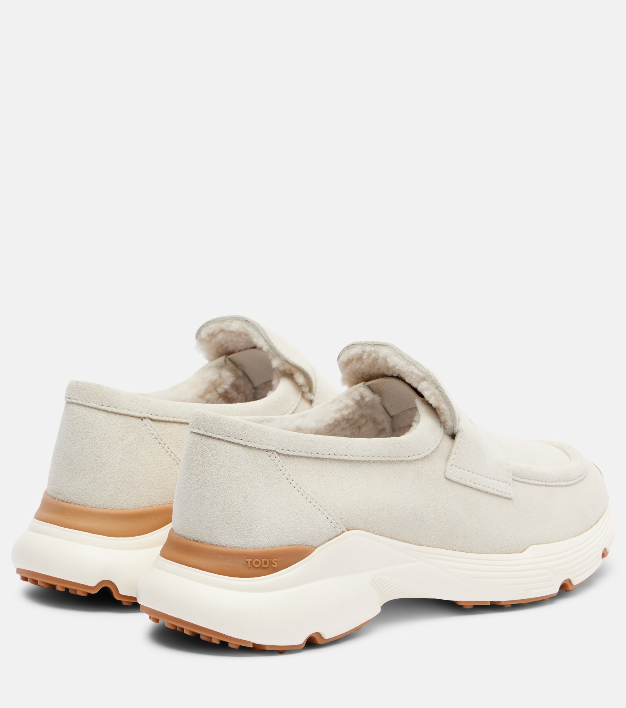 Tod's Sport Run suede loafers