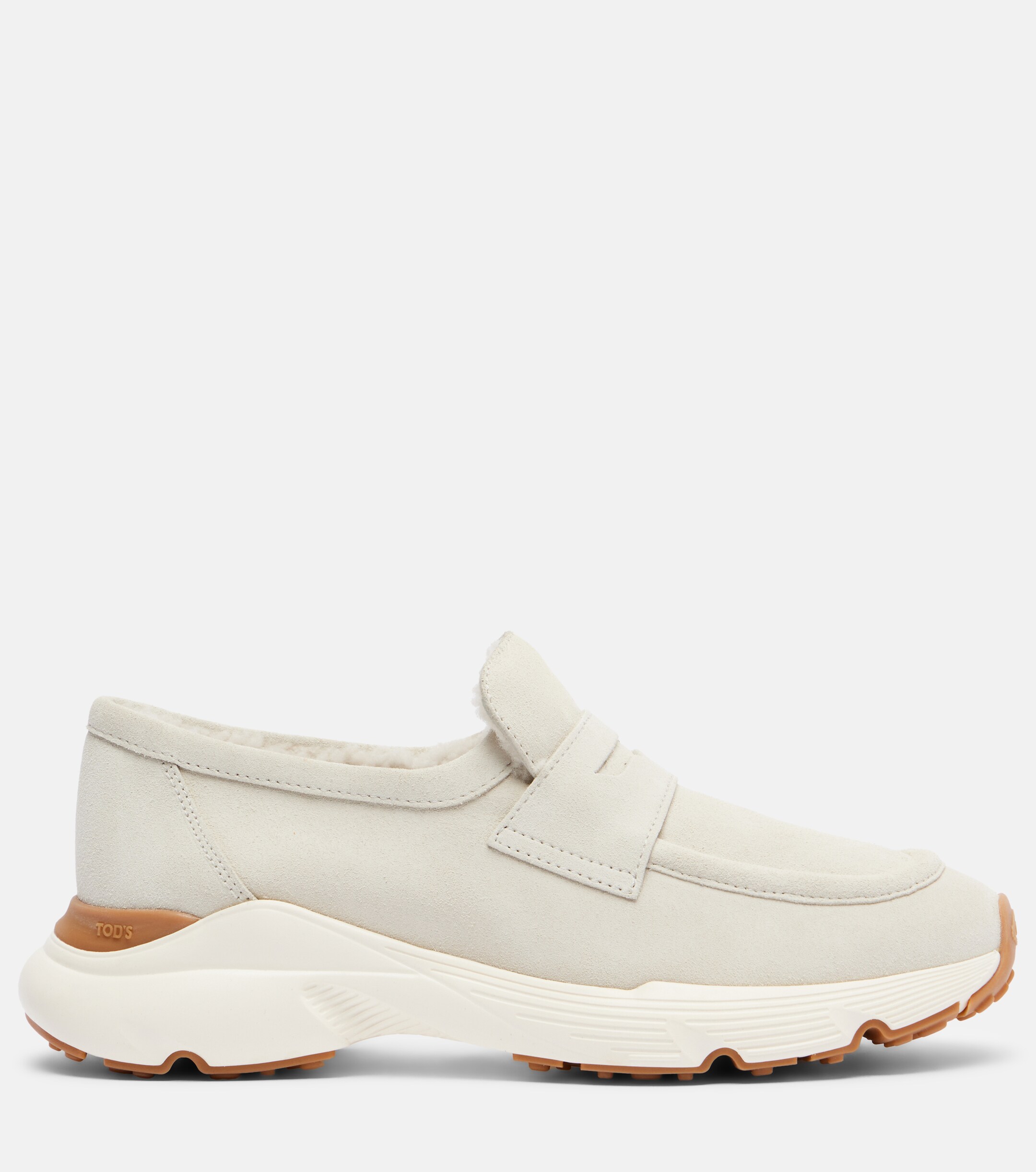 Tod's Sport Run suede loafers