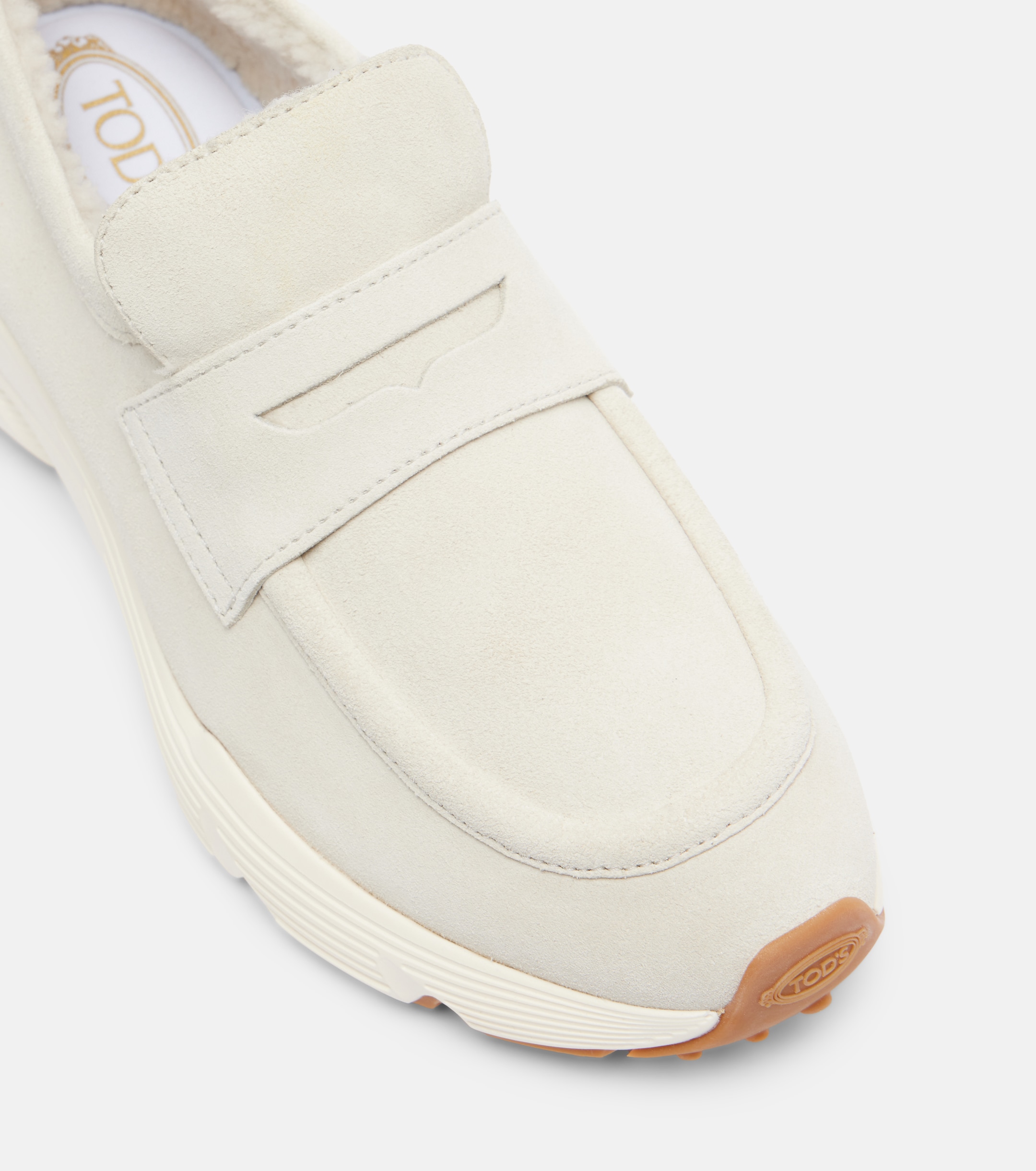 Tod's Sport Run suede loafers