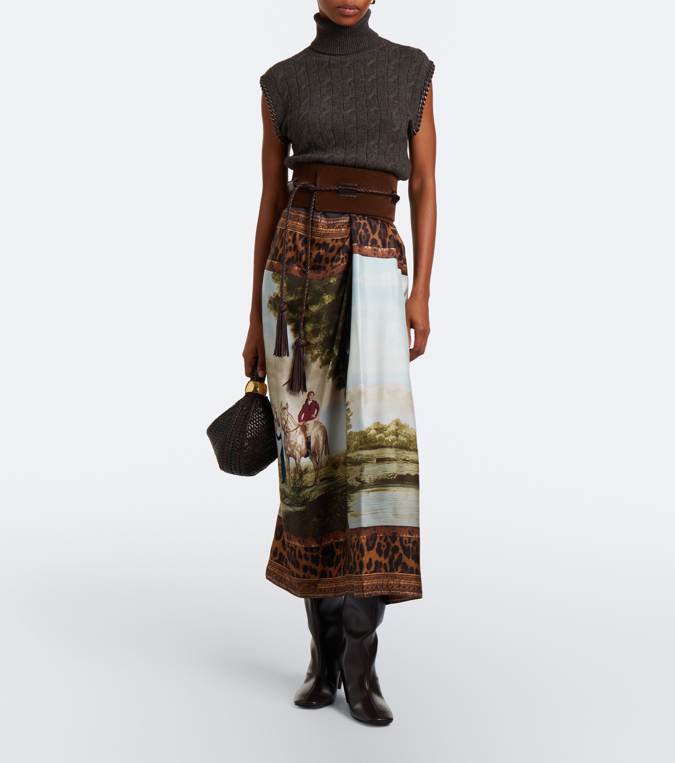 Ralph Lauren Collection Ralph Lauren Collection Cable-knit cashmere sweater vest
