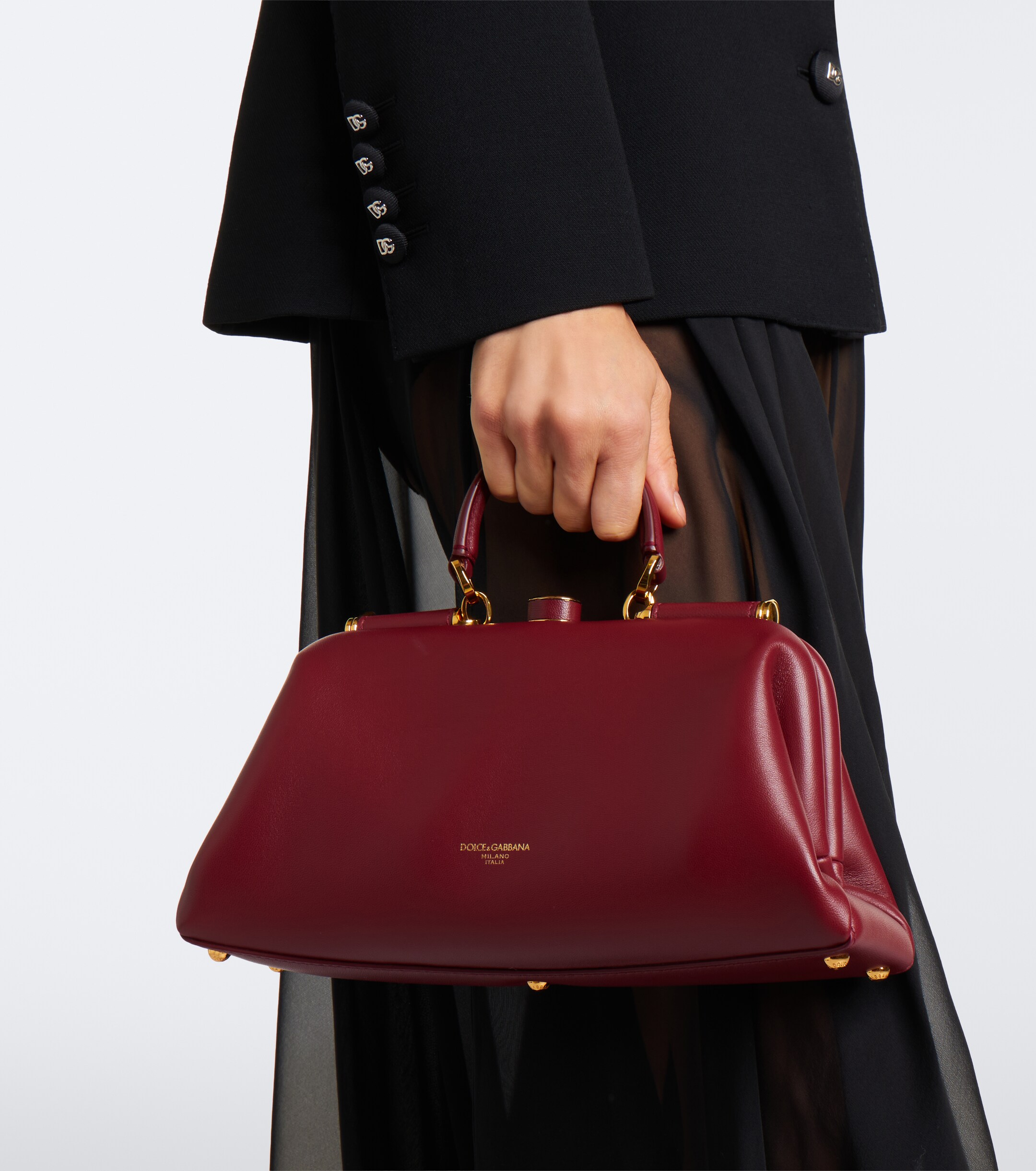 Dolce&Gabbana Dolce & Gabbana Grandma Medium leather top-handle bag