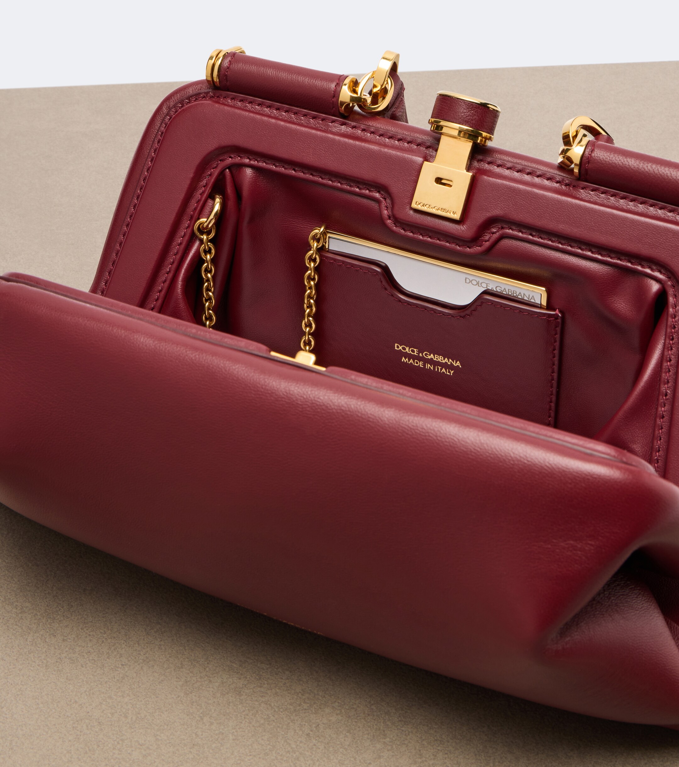 Dolce&Gabbana Dolce & Gabbana Grandma Medium leather top-handle bag
