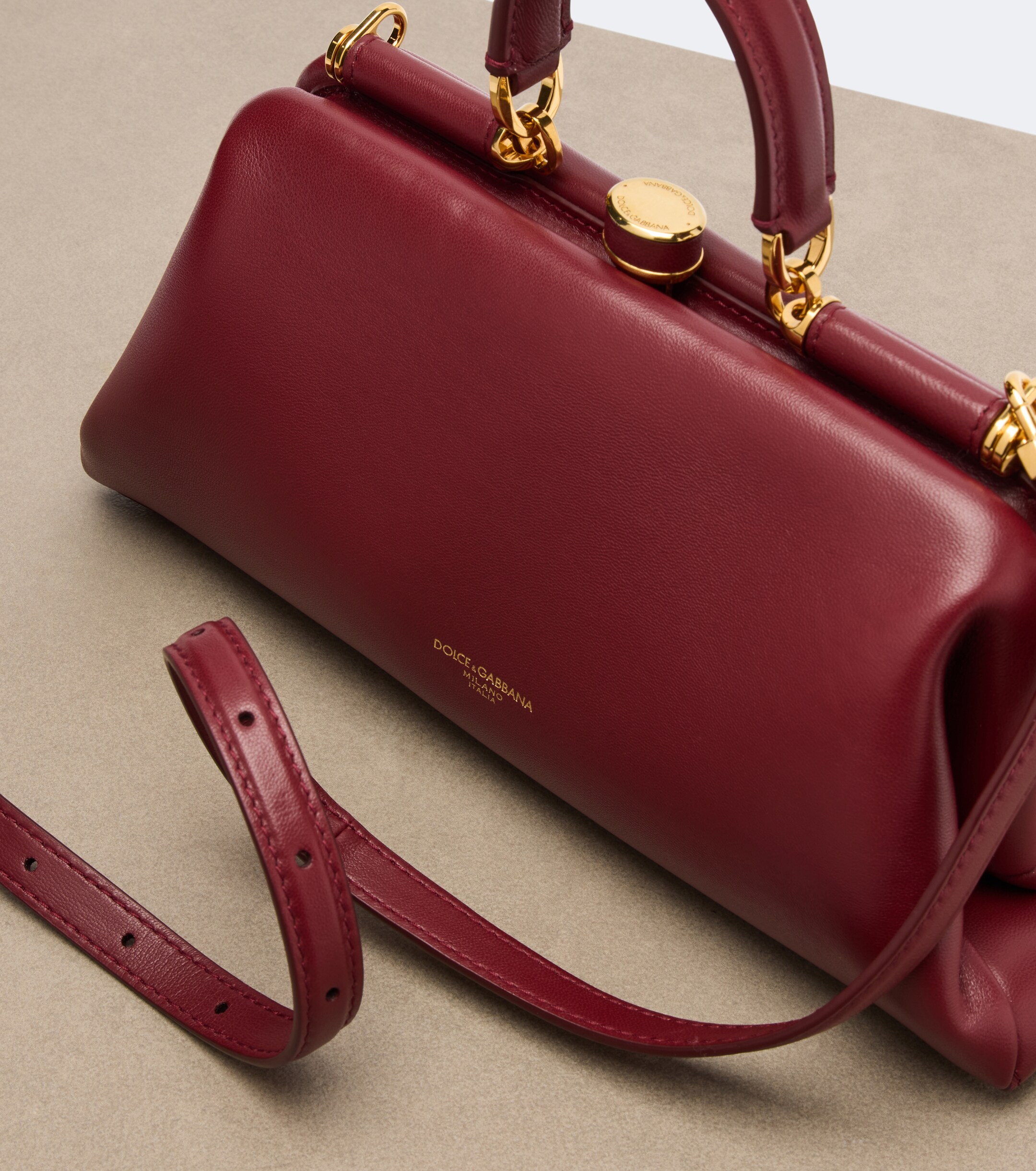 Dolce&Gabbana Dolce & Gabbana Grandma Medium leather top-handle bag