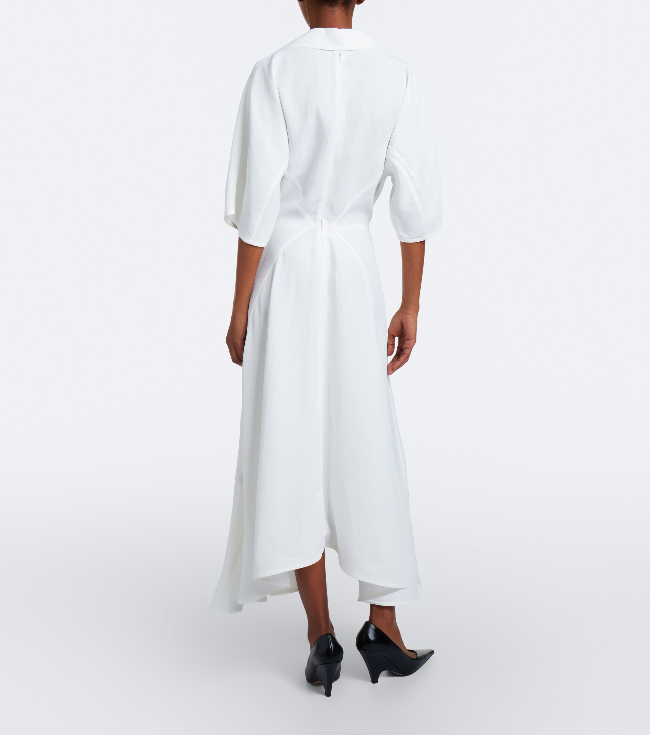 Bottega Veneta Bottega Veneta Asymmetric polo dress