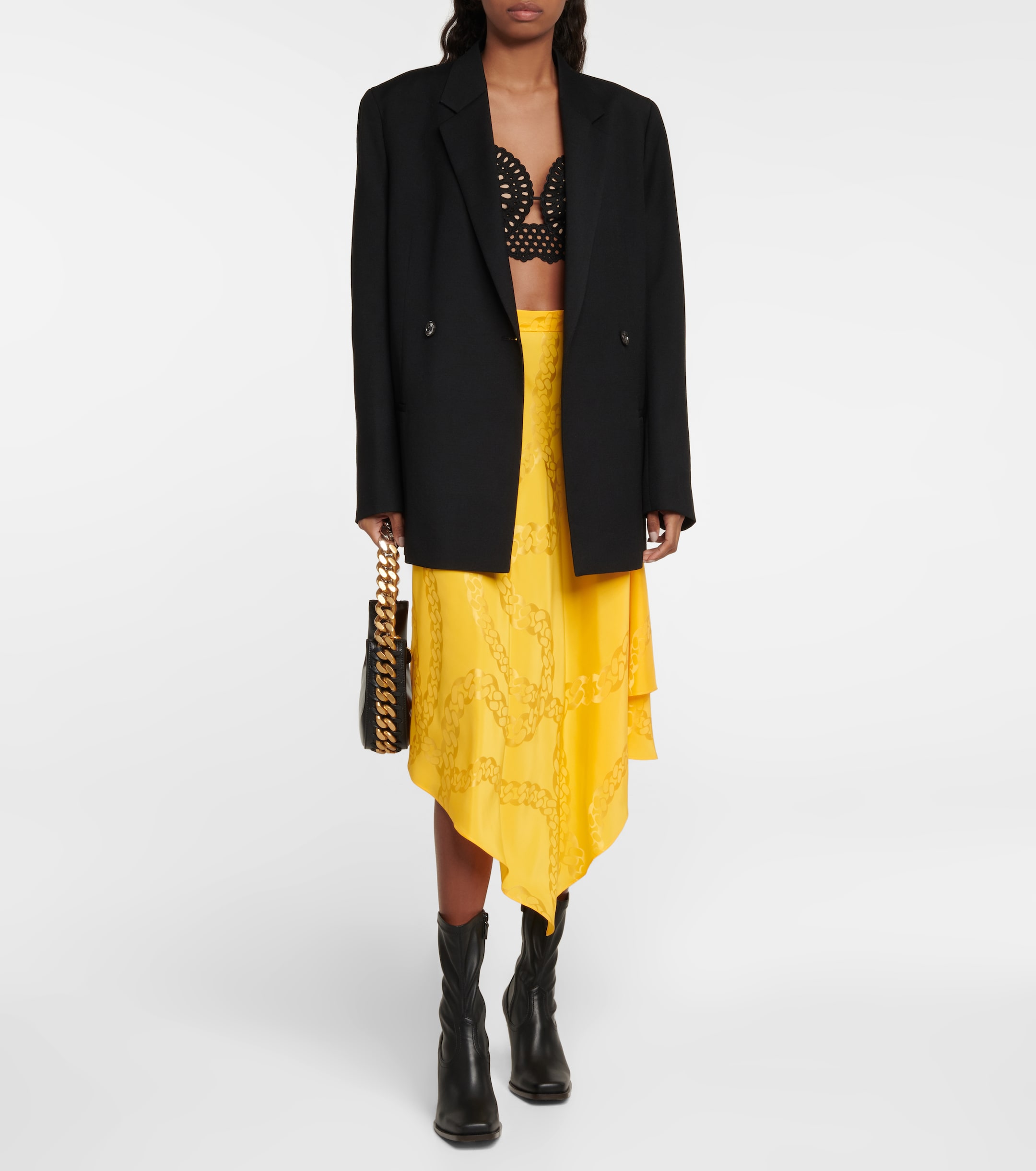 Stella McCartney Broderie anglaise crop top