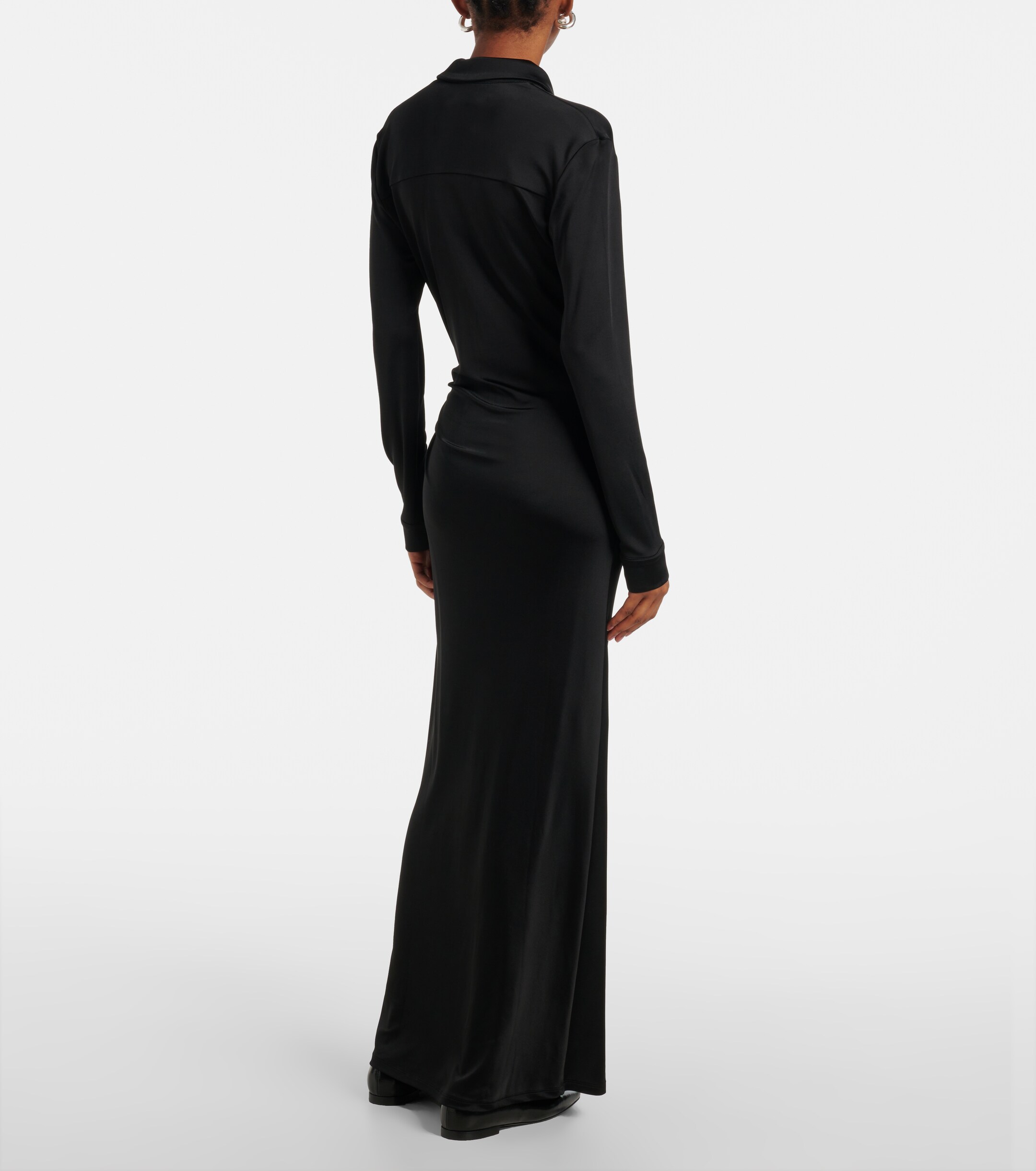 TOVE Iana V-neck maxi dress