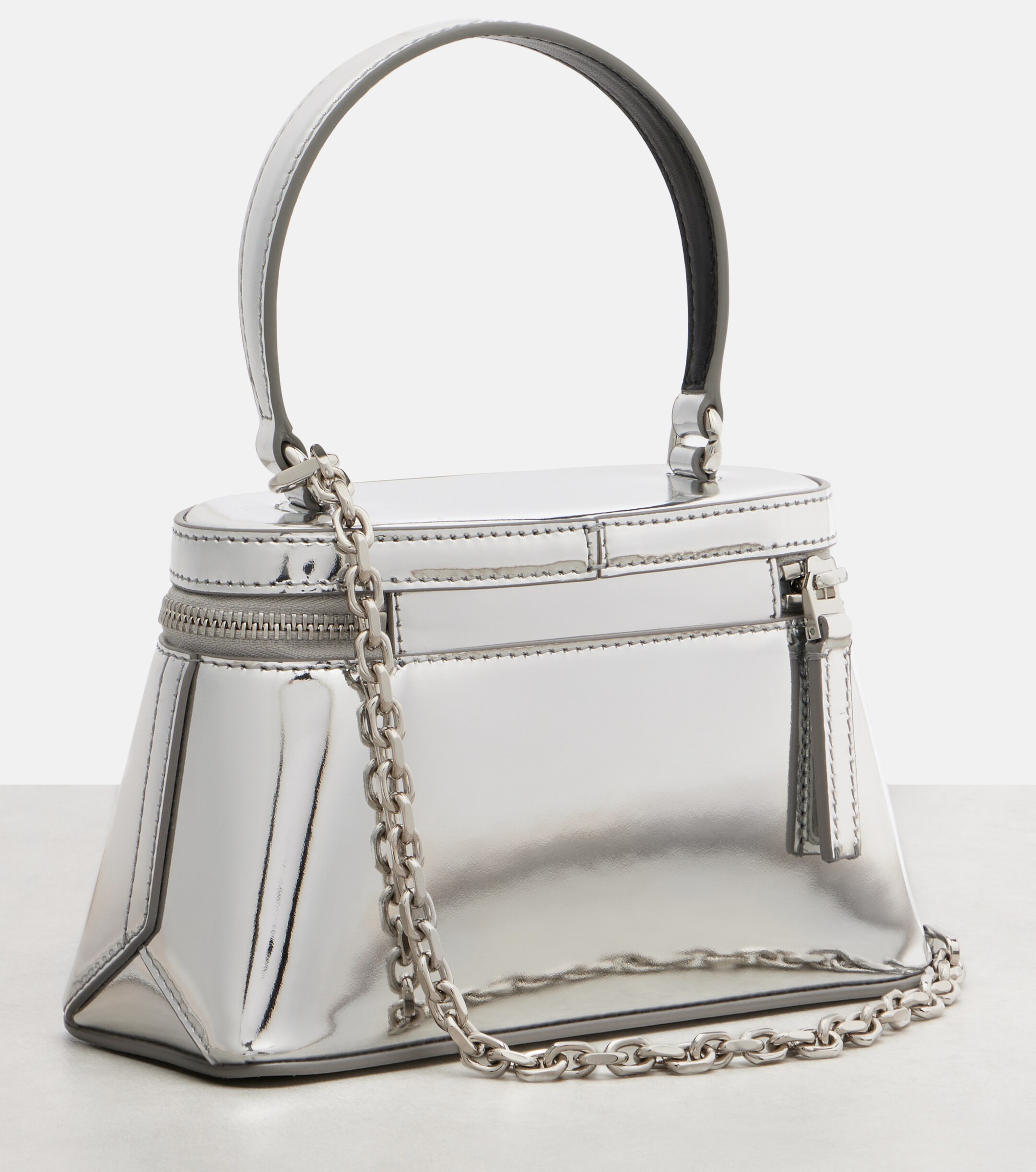 Givenchy Antigona Mini metallic leather vanity bag